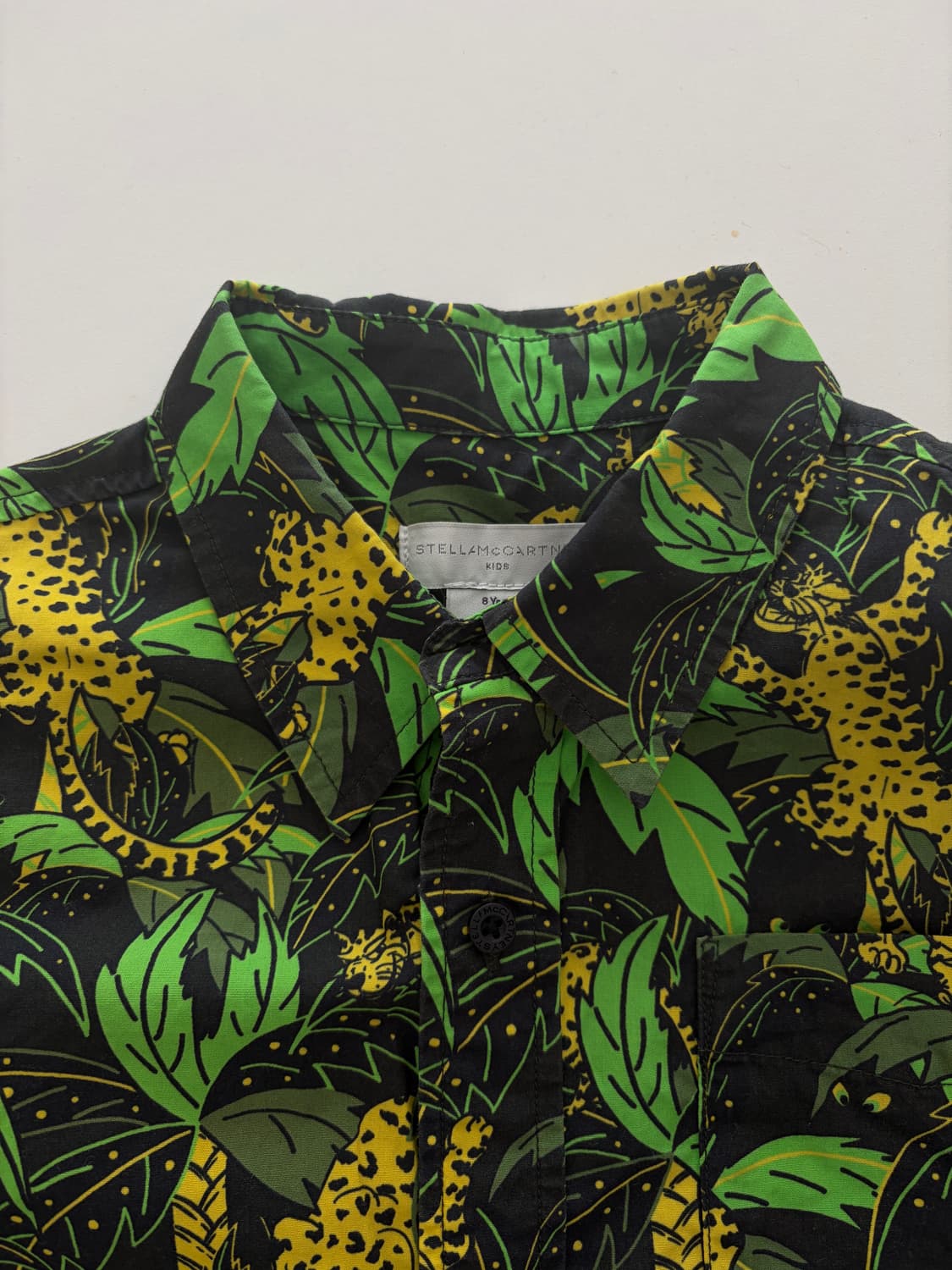 스텔라 맥카트니 키즈 6세 사파리 셔츠 & 반바지 세트 상품이미지2