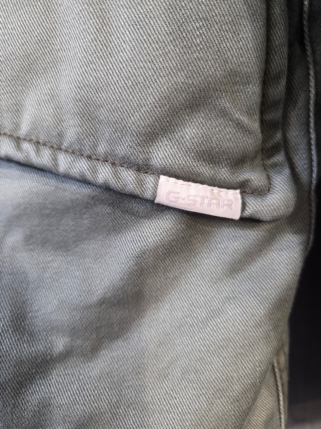 G-STAR카키색 후드 패딩 점퍼(XXS)남여공용/택없음 상품이미지3