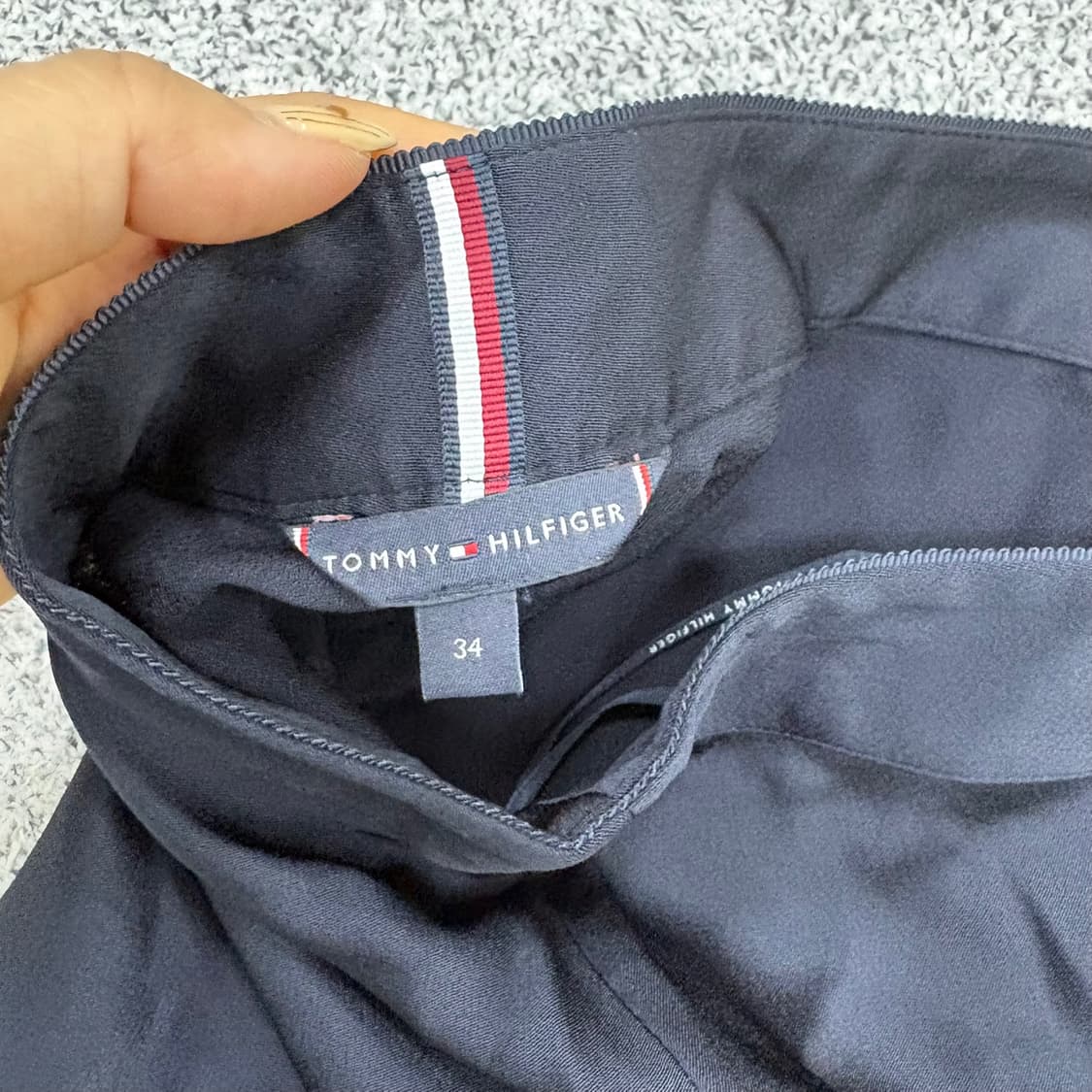 34 타미힐피거 A라인 미디 스커트 0427J 상품이미지5