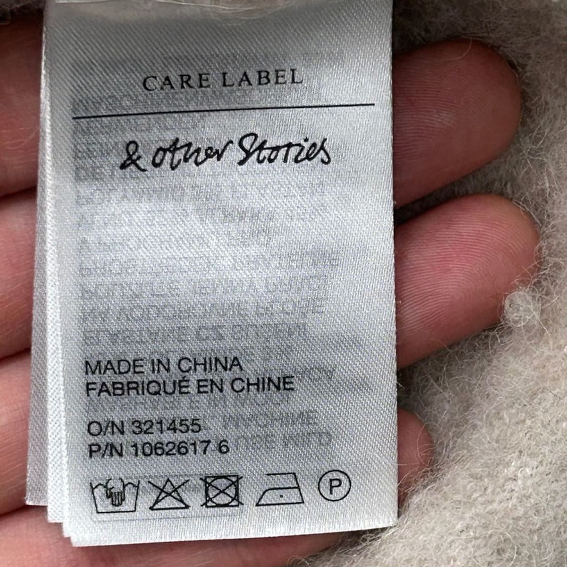 스톡홀름 아틀리에&아더스토리즈 니트스웨터 M 상품이미지5
