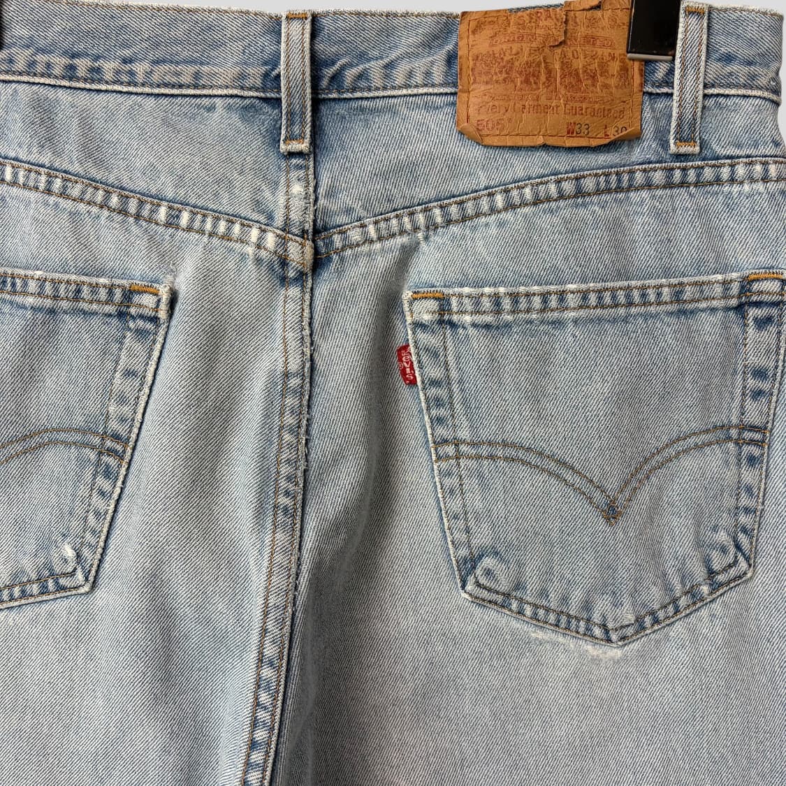 (33)리바이스505 컷오프 데님 반바지 상품이미지7