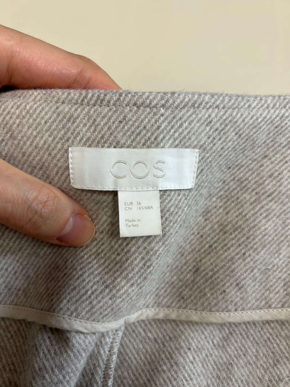 코스 울 랩 스커트 (36) 상품이미지3