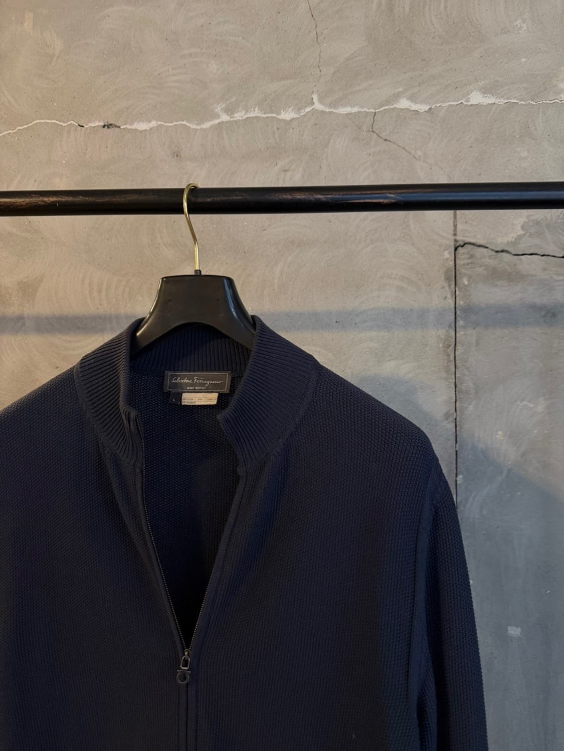 살바토레 페라가모 짚업 가디건 100~105 상품이미지3