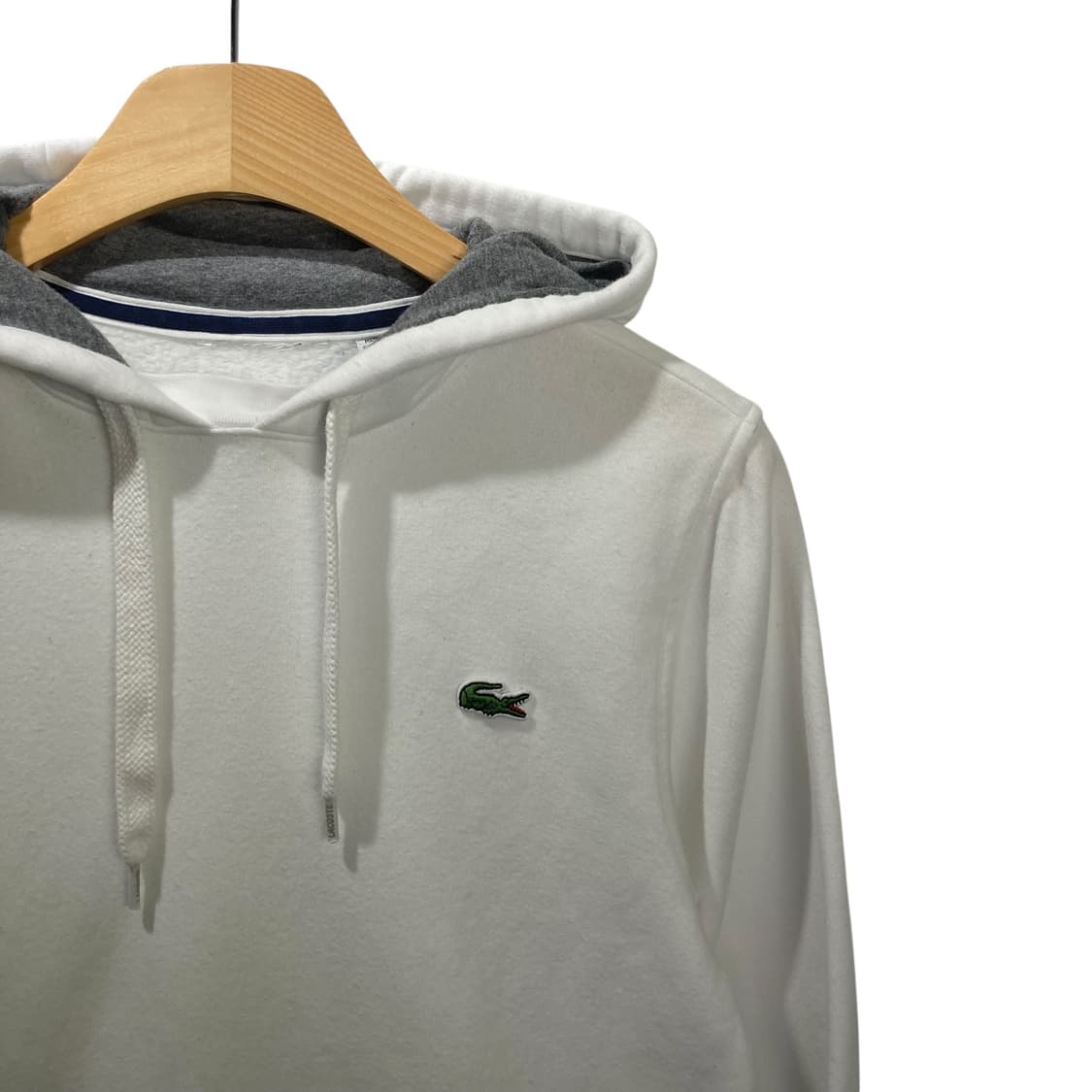 라코스테 화이트 후드 상품이미지3