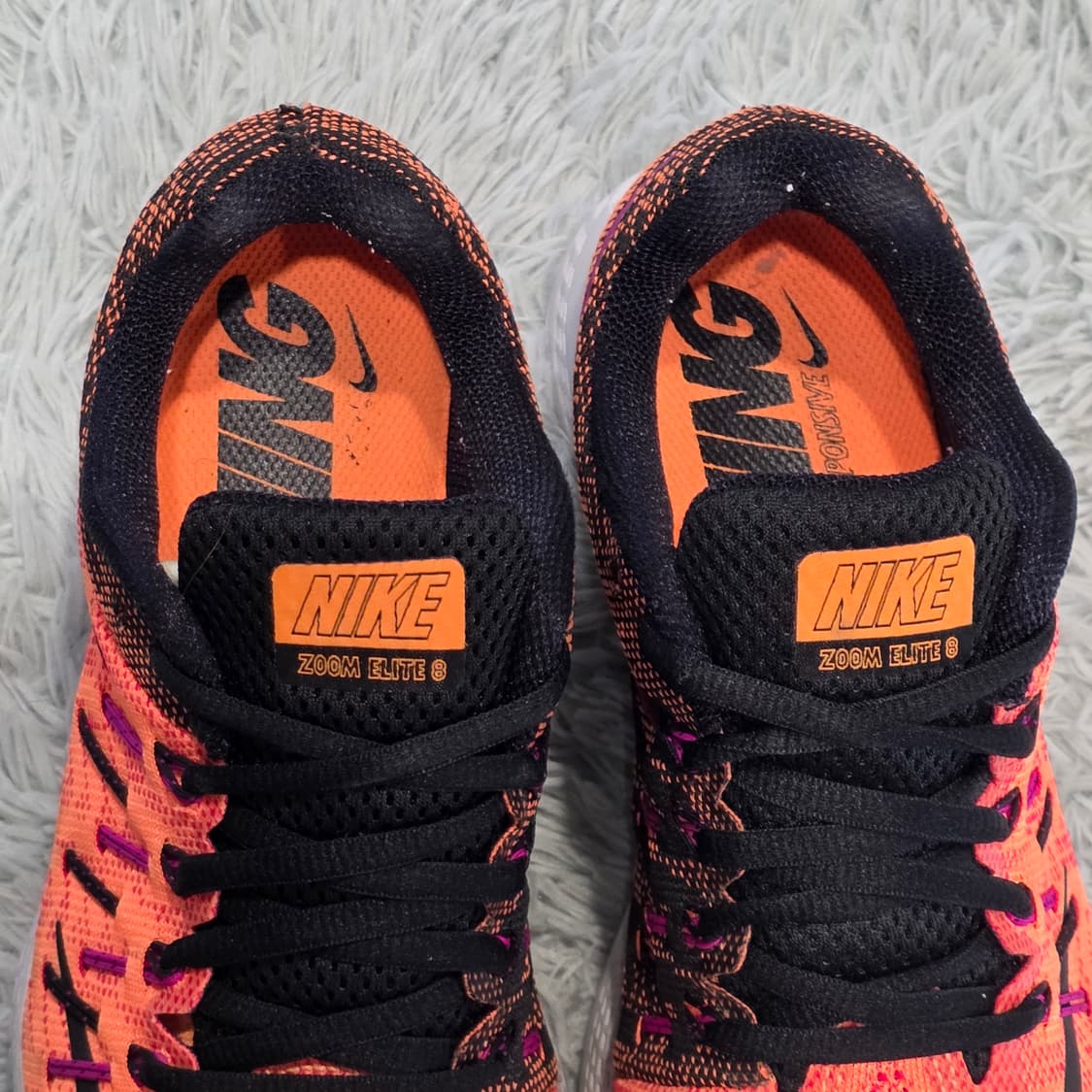 4a-13:나이키 줌 페가수스 32 오렌지 블랙 230mm 상품이미지6