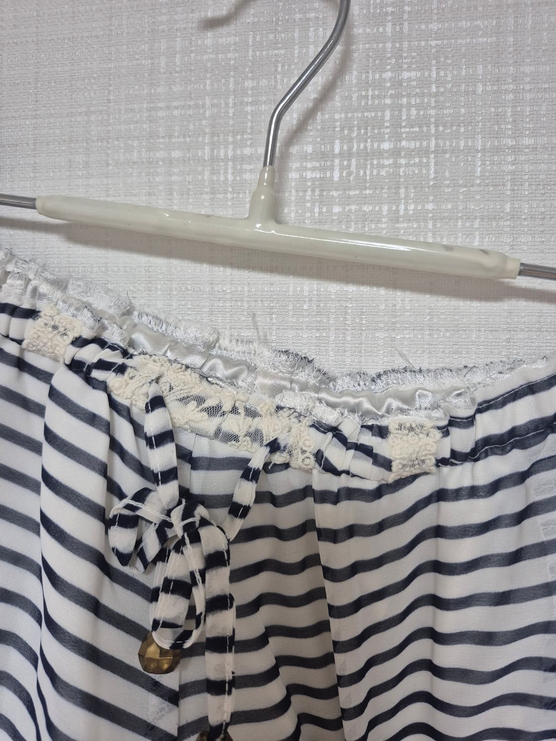 리즈리사 수선템 블루 스트라이프 셋업 상품이미지5