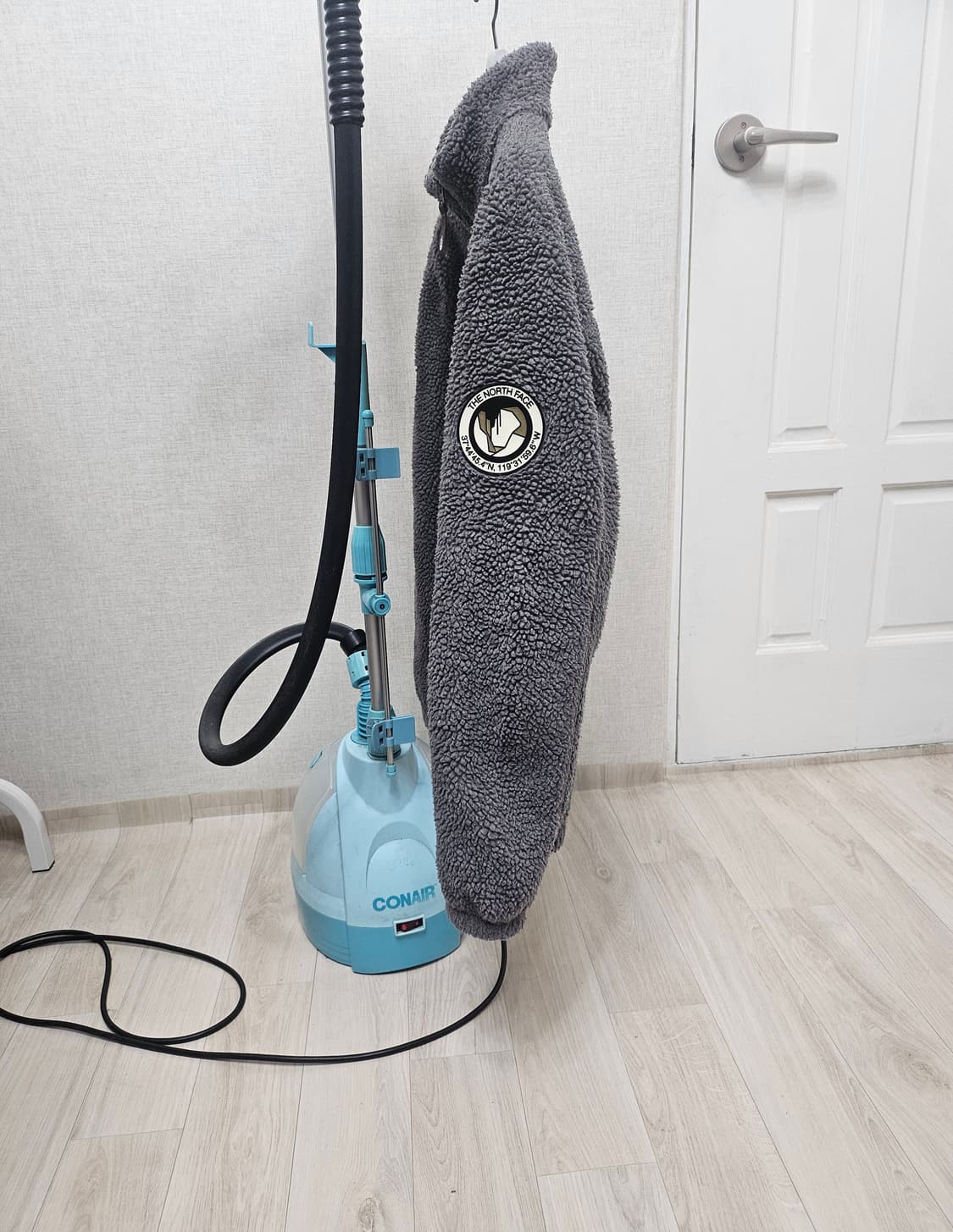 (100)L ☆초대장급☆ 노스페이스 [차콜그레이] 쉐르파 후리스점퍼 상품이미지4