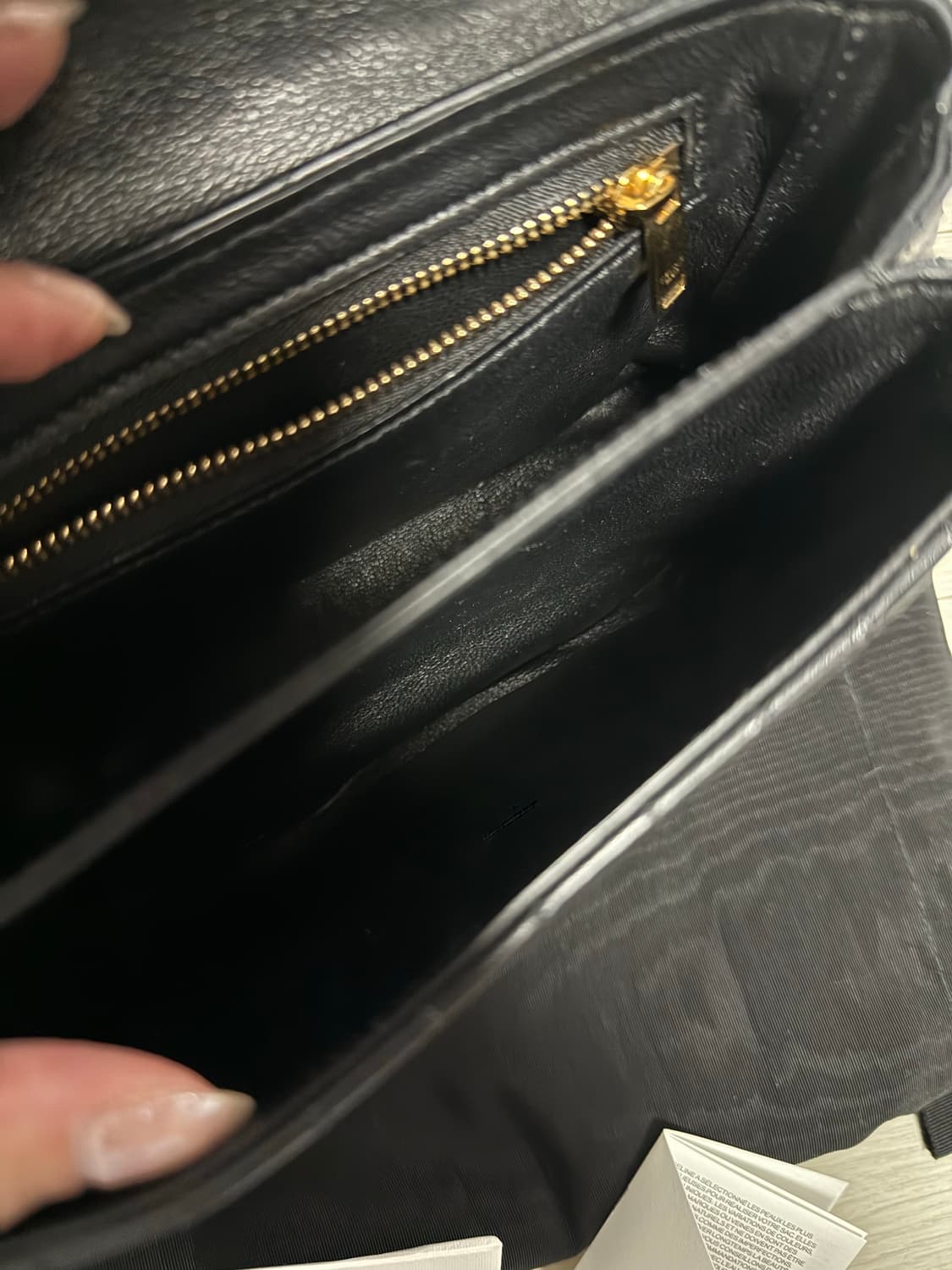 셀린느 c로고 퀼팅 체인백 상품이미지6