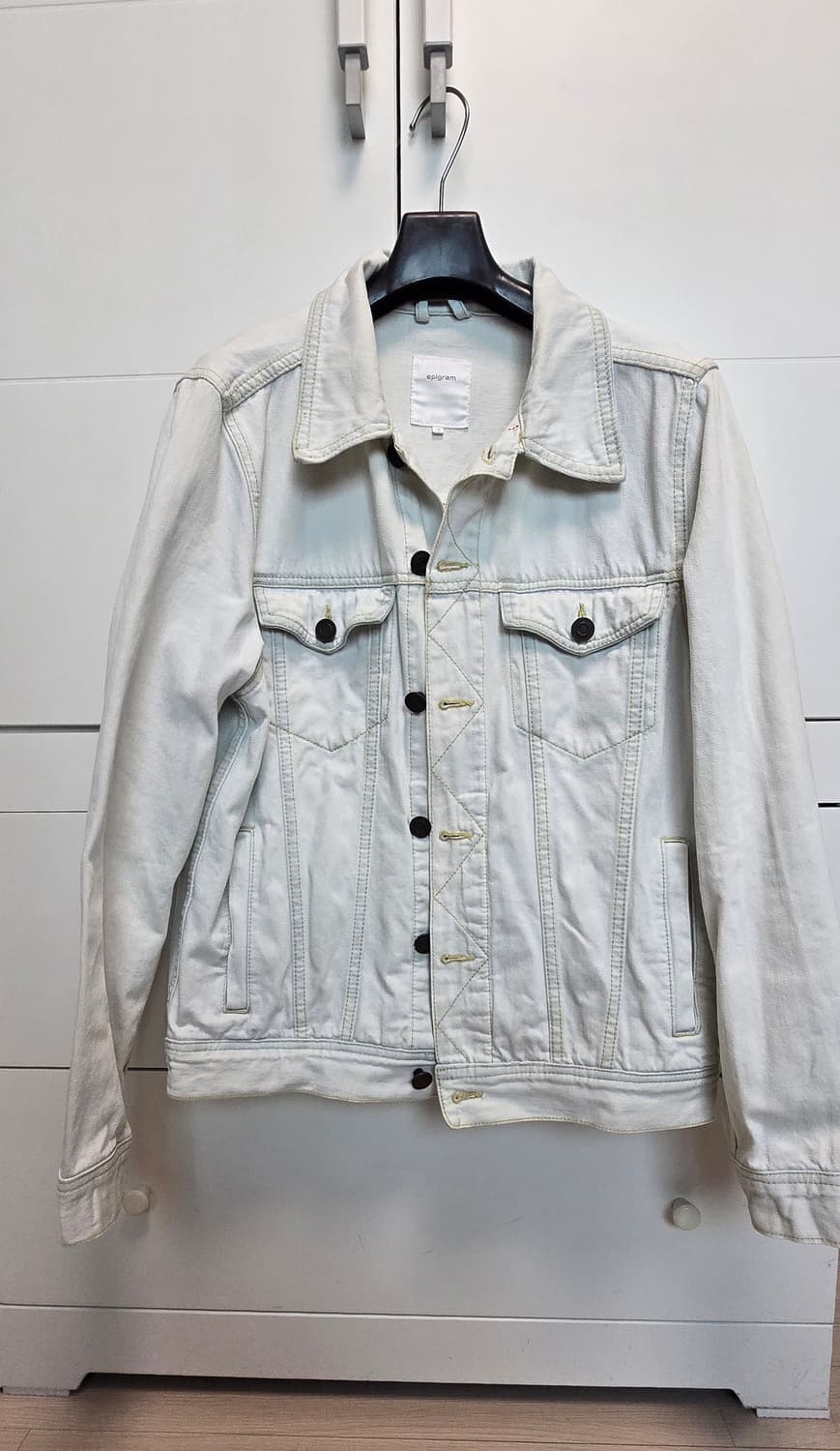에피그램 EPI 자수 데님 자켓 상품이미지4