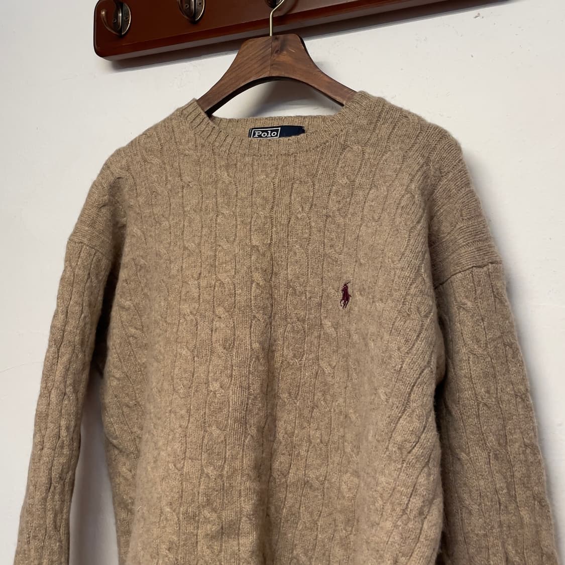 폴로 랄프로렌 램스울 케이블 니트   상품이미지2
