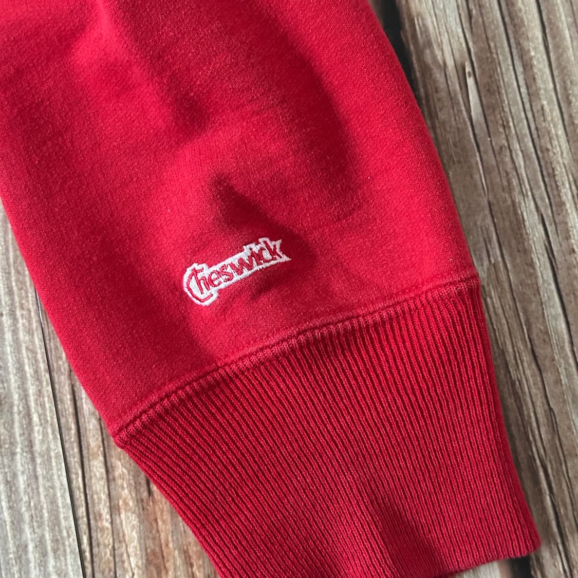 체스윅 by 토요엔터프라이즈 리버스위브 스냅 가디건 레드 색상 L 사이즈 상품이미지8