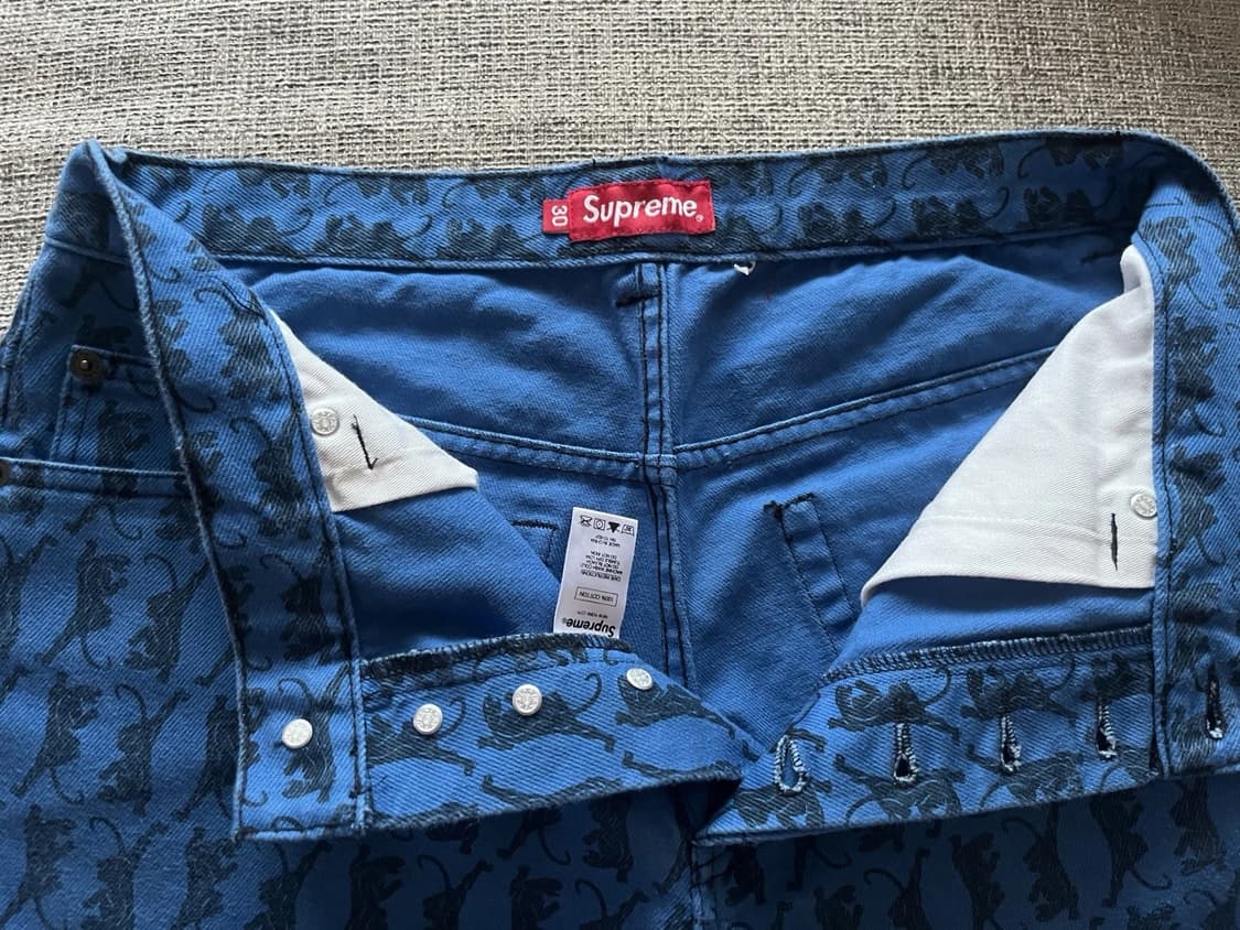 슈프림 워시드 레귤러 진 상품이미지4