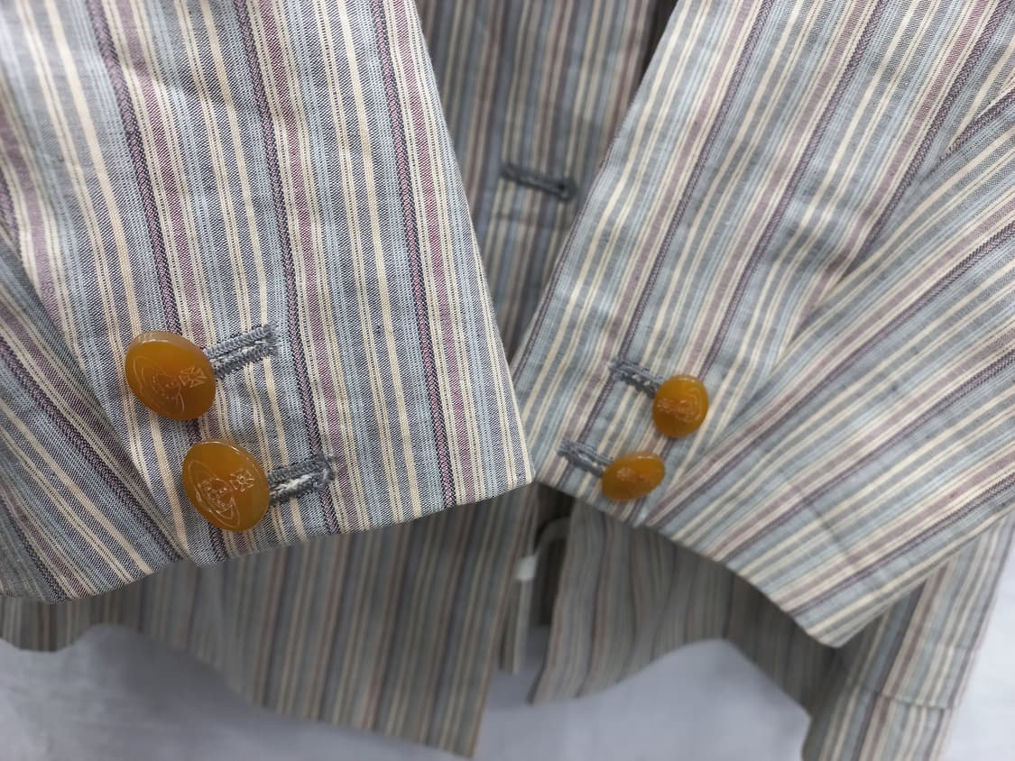 비비안웨스트우드 스트라이프 더블 자켓 여 90 상품이미지9