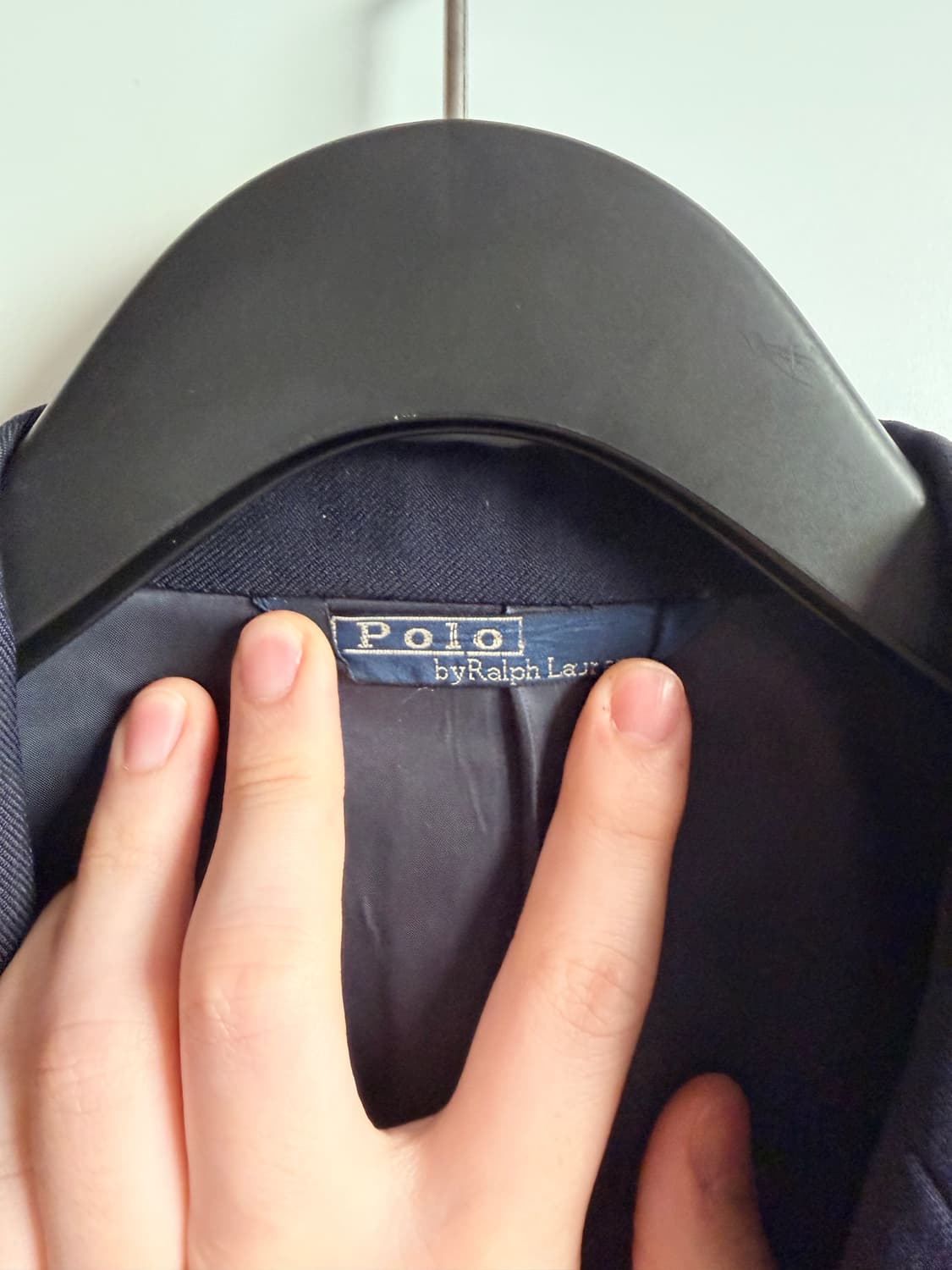 폴로 네이비 금장 더블 자켓 L 상품이미지5