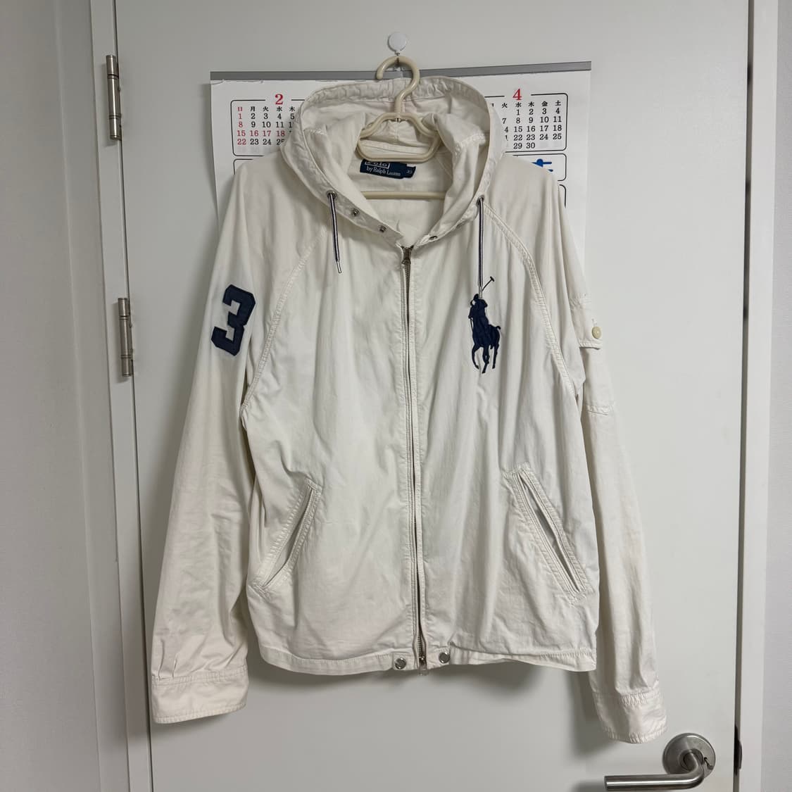 폴로 빅포니 코튼 후드자켓 극레어 상품이미지1