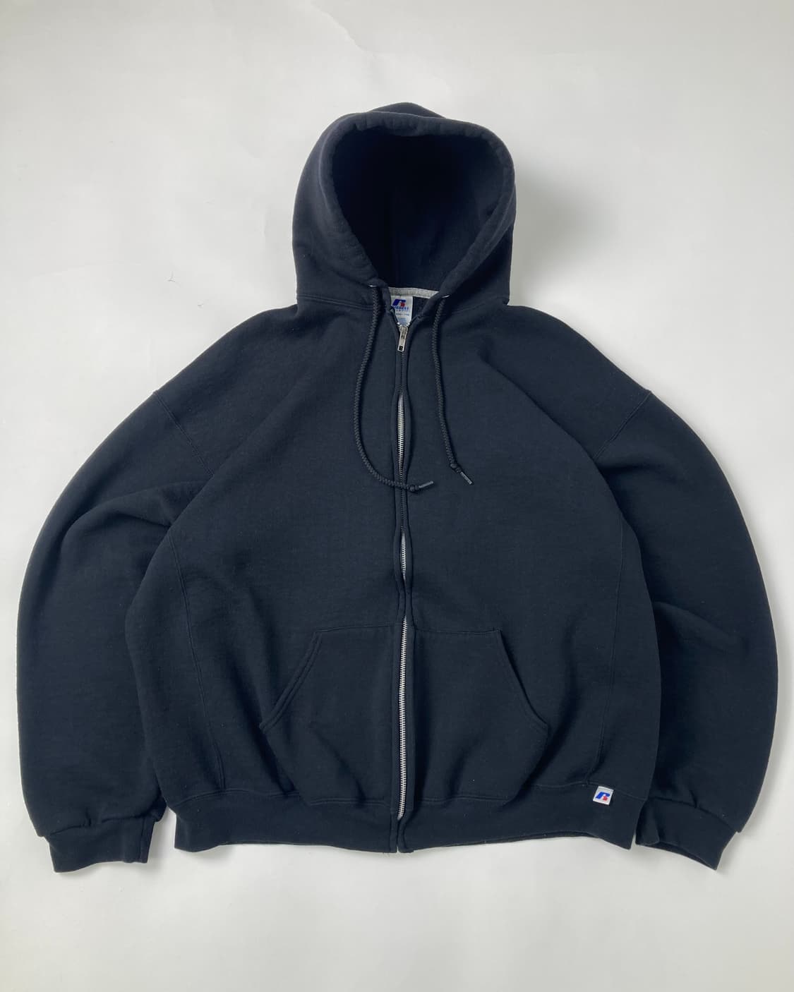 00s Russell Zip Up Hoodie (black) 상품이미지1
