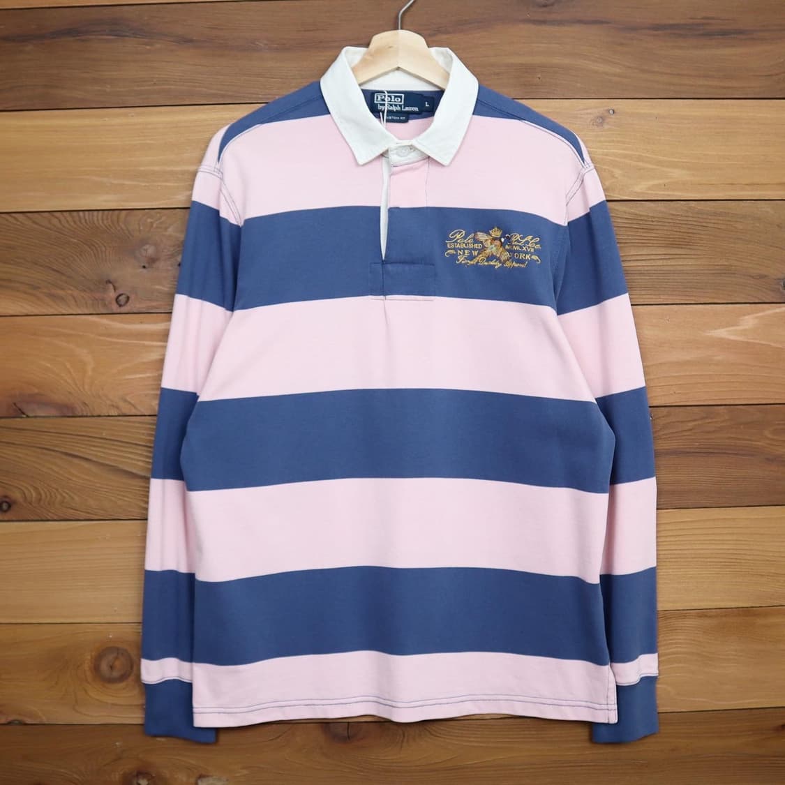 폴로 스트라이프 럭비셔츠  상품이미지1