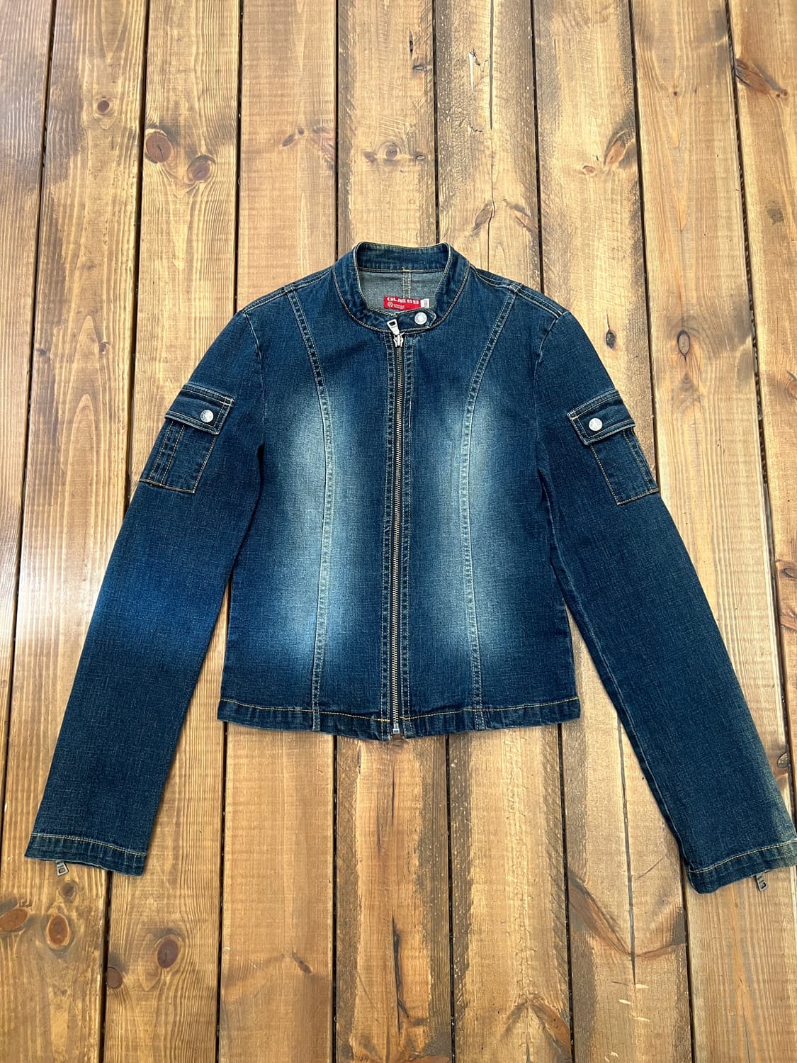 게스 블루 데님 자켓 상품이미지7