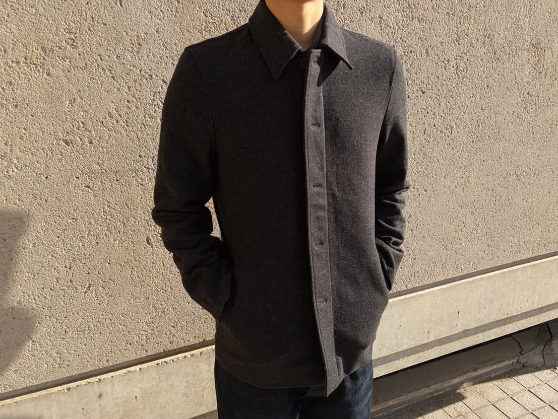 아르마니 익스체인지 울 코트 상품이미지3