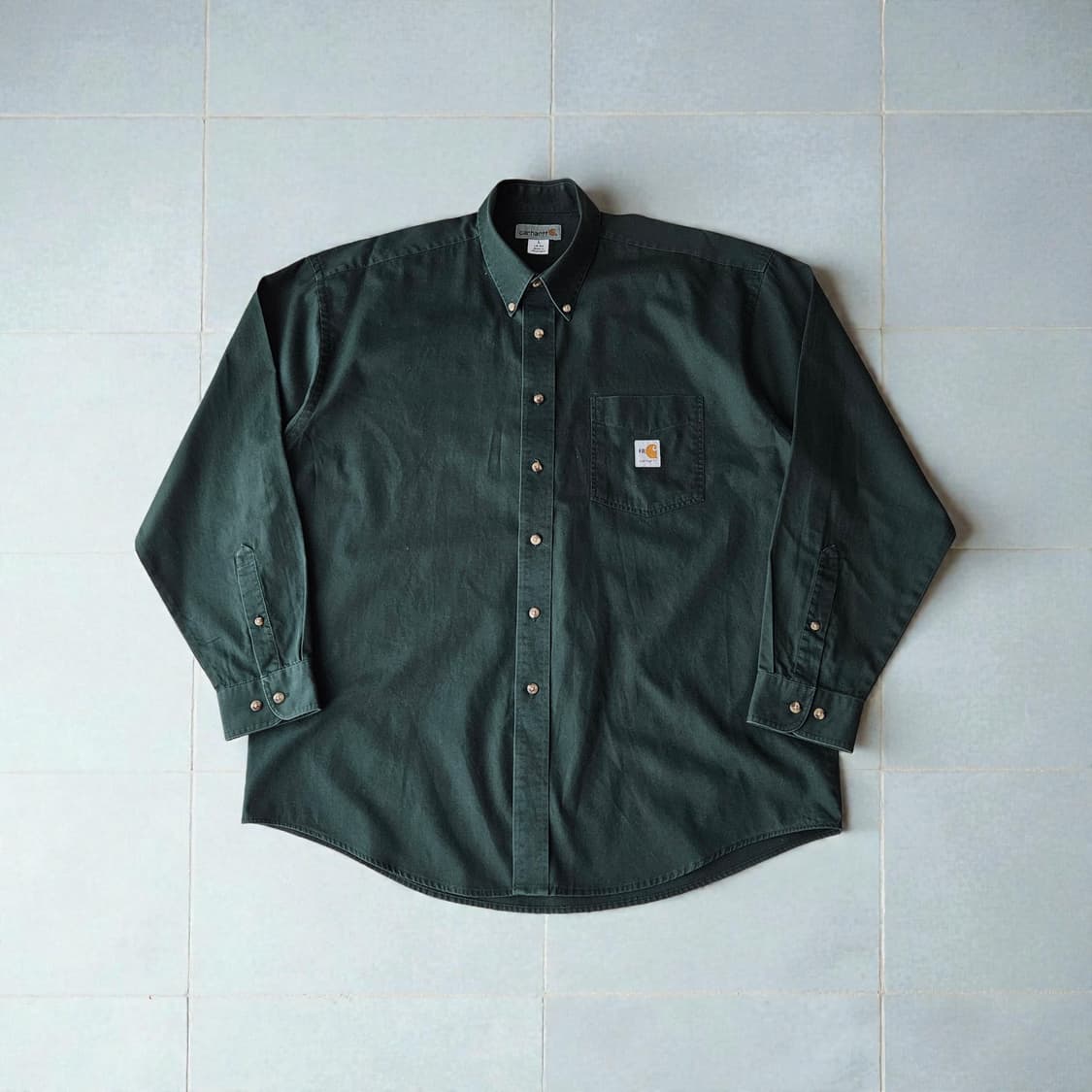 FR칼하트 면 오버핏 긴팔셔츠 L 상품이미지1