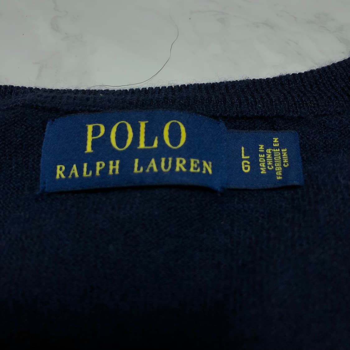 폴로 랄프로렌 브이넥 니트 상태 최고 상품이미지3