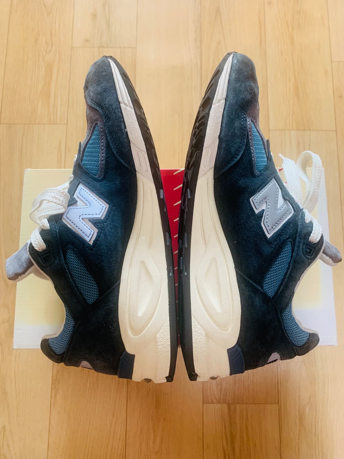 [265] 뉴발란스 990v2 메이드 인 USA 네이비 캐슬락 상품이미지5