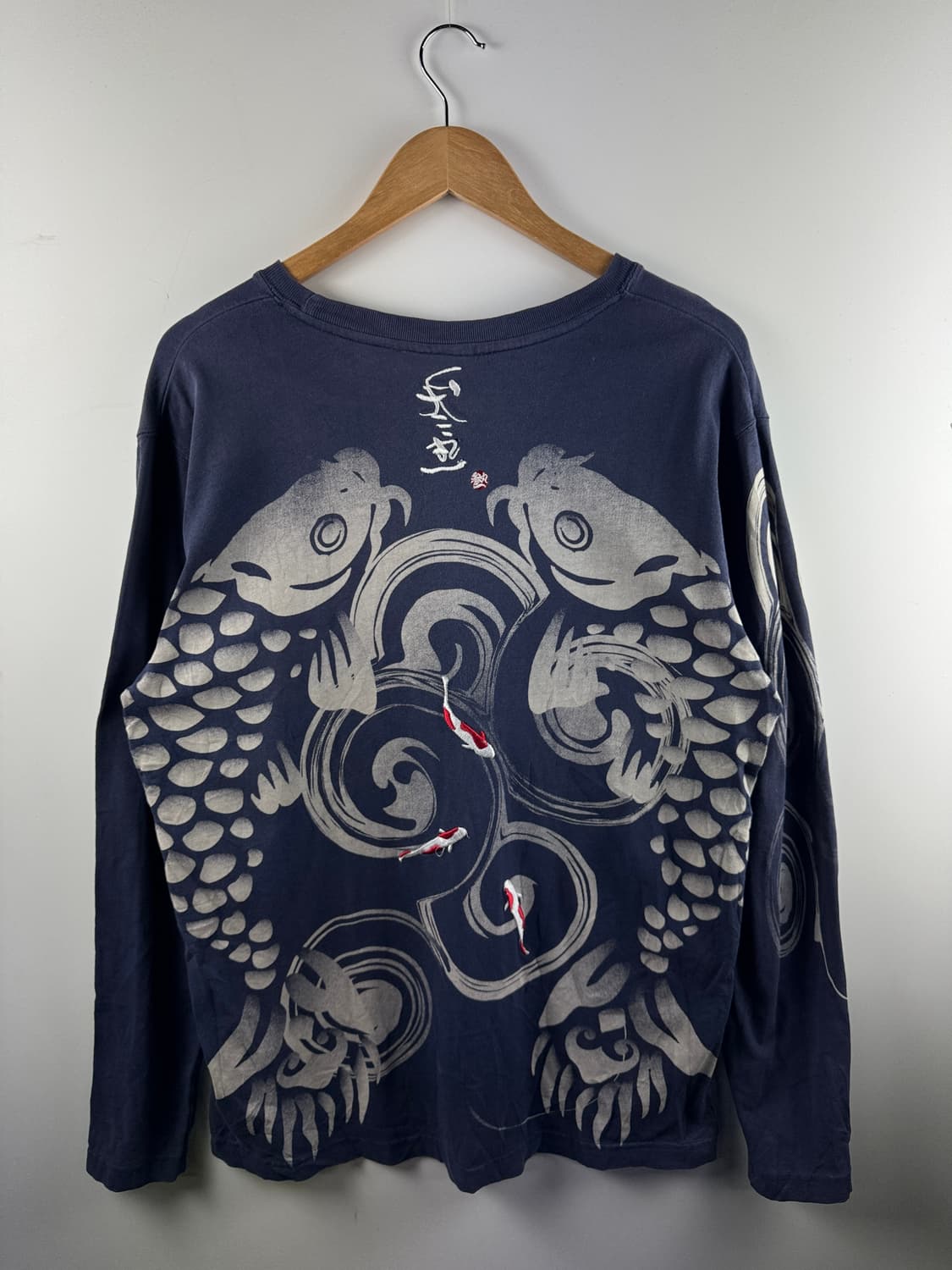 JPN 오리엔탈 코이 프린팅 롱슬리브1765 상품이미지4