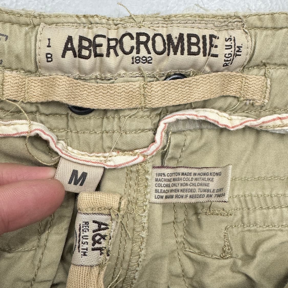 아베크롬비 Y2K 멀티포켓 탄창 와이드 카고팬츠 상품이미지10