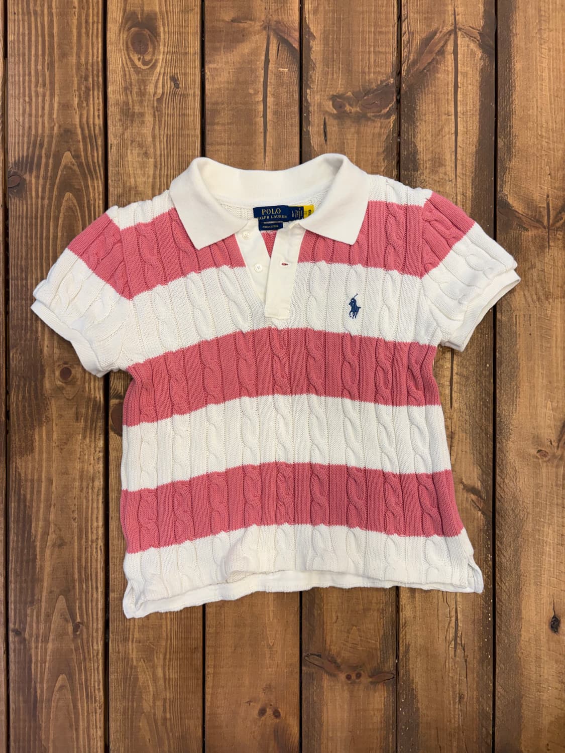 폴로 꽈배기 반팔니트 상품이미지4