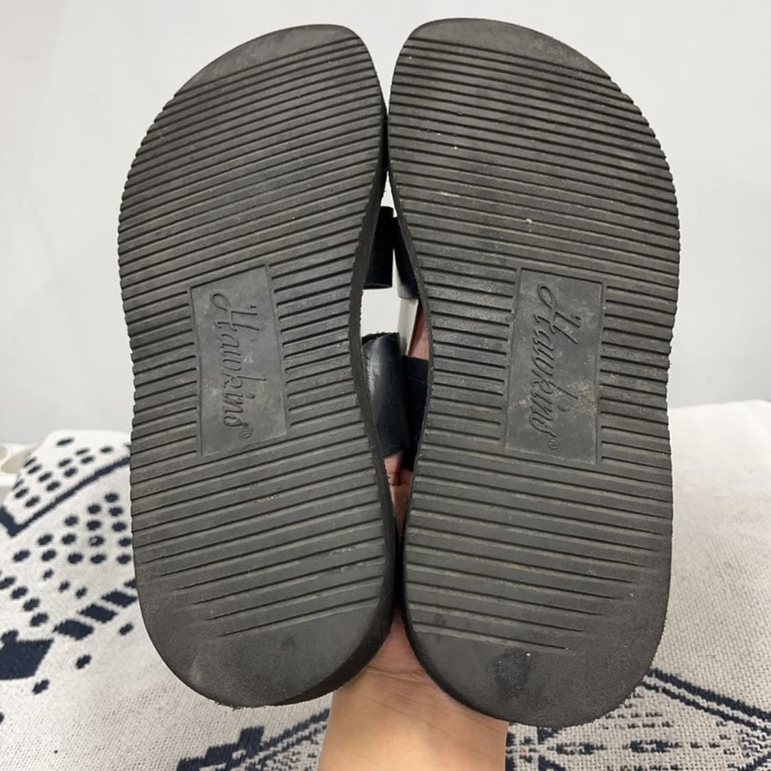 호킨스 남성 블랙 샌들 250 X00693 상품이미지3