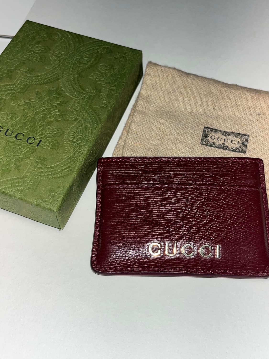 구찌 카드지갑 풀박스 상품이미지1