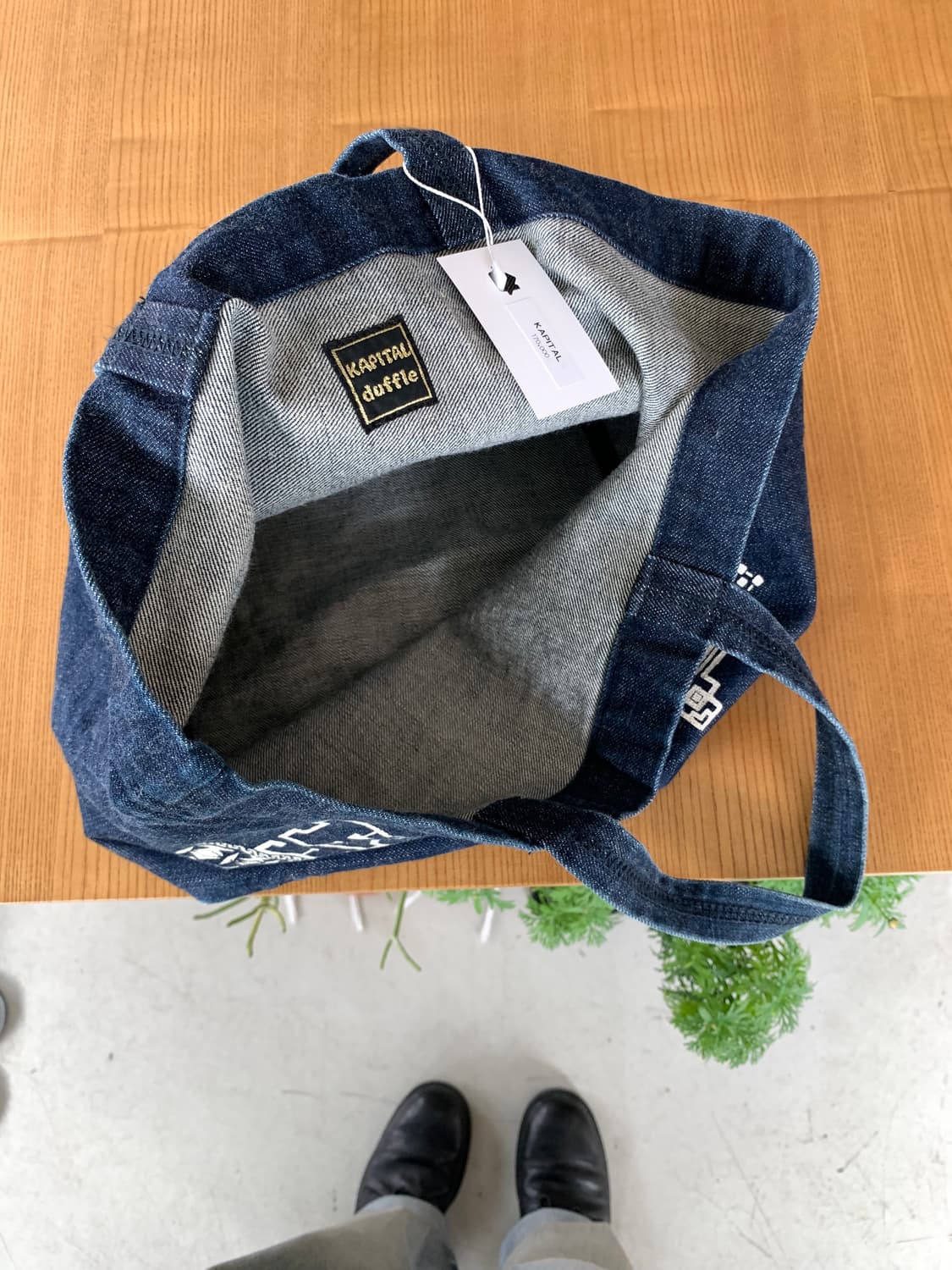 Kapital 캐피탈 데님 핸드백 상품이미지4