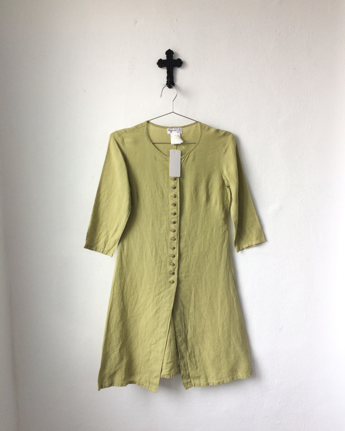 Agnes b button point long jacket 상품이미지2