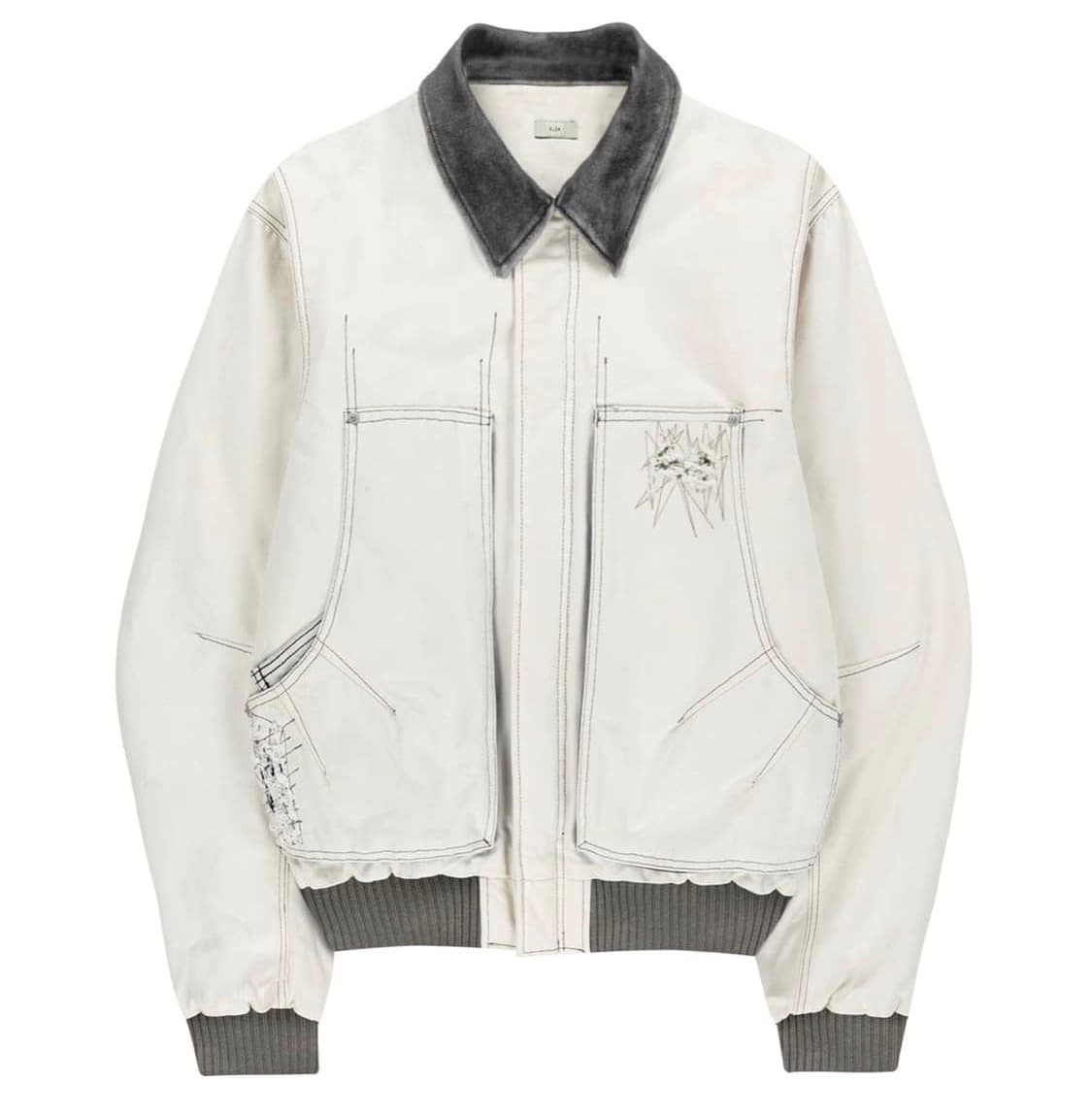 (M) Xlim ep.8 04 jacket 아이보리 엑슬림 자켓 상품이미지1