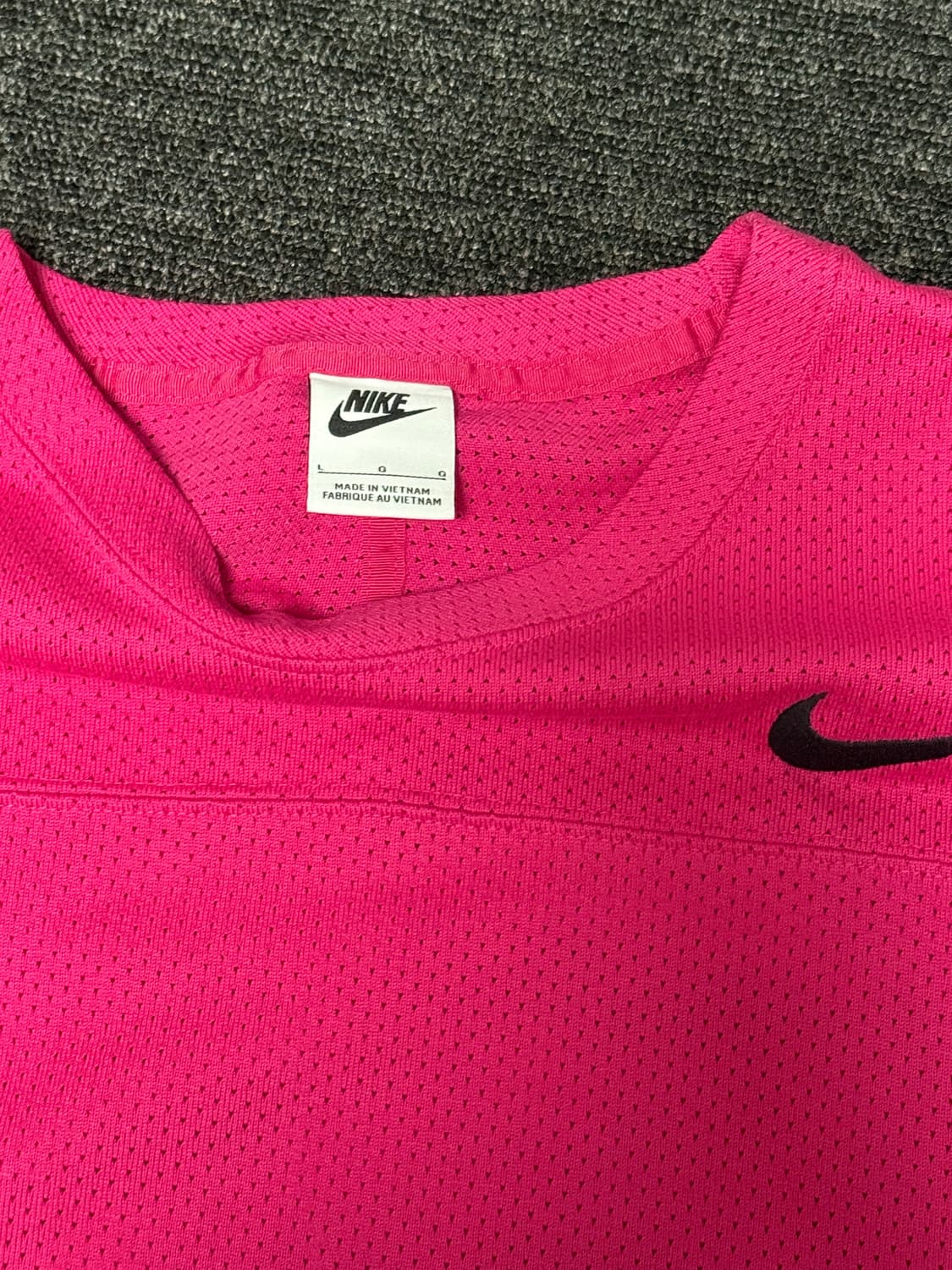 [L] 나이키 x 스투시 롱슬리브 탑 파이어베리 (FJ9164-615) 상품이미지3