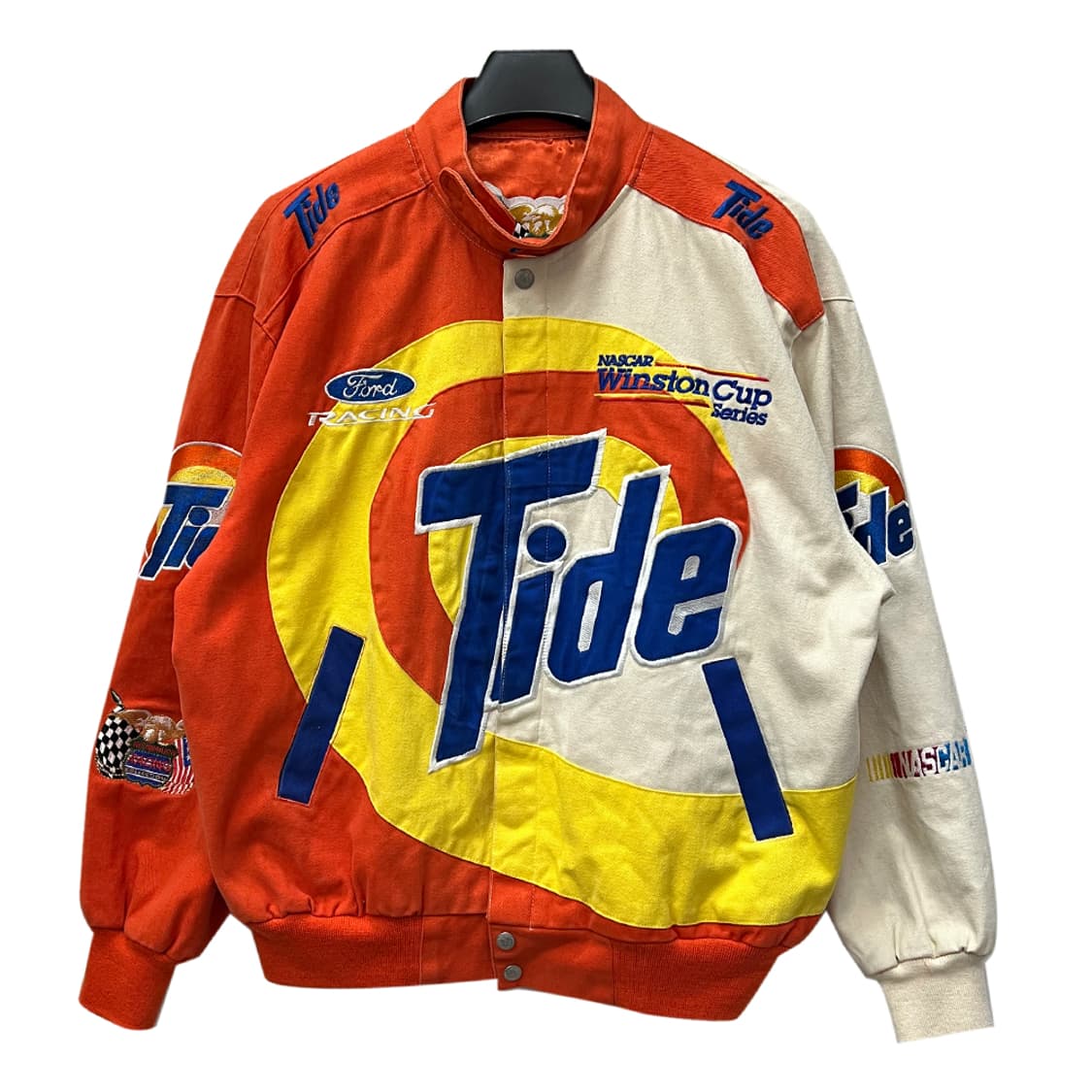 90s 제프 해밀턴 나스카 Tide Team 레이싱 자켓 XL 상품이미지2