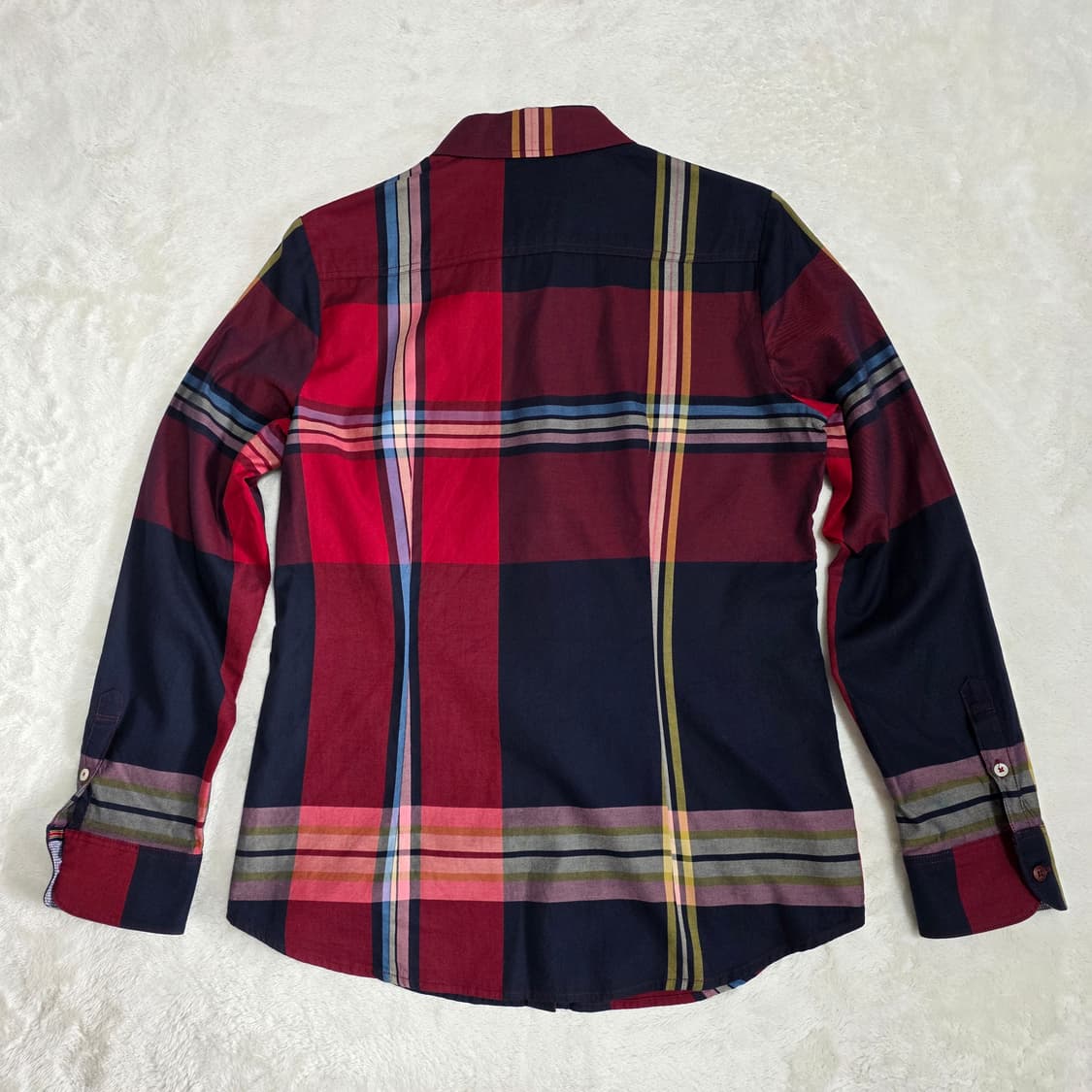 (90)여성 헤지스 체크 셔츠  상품이미지3