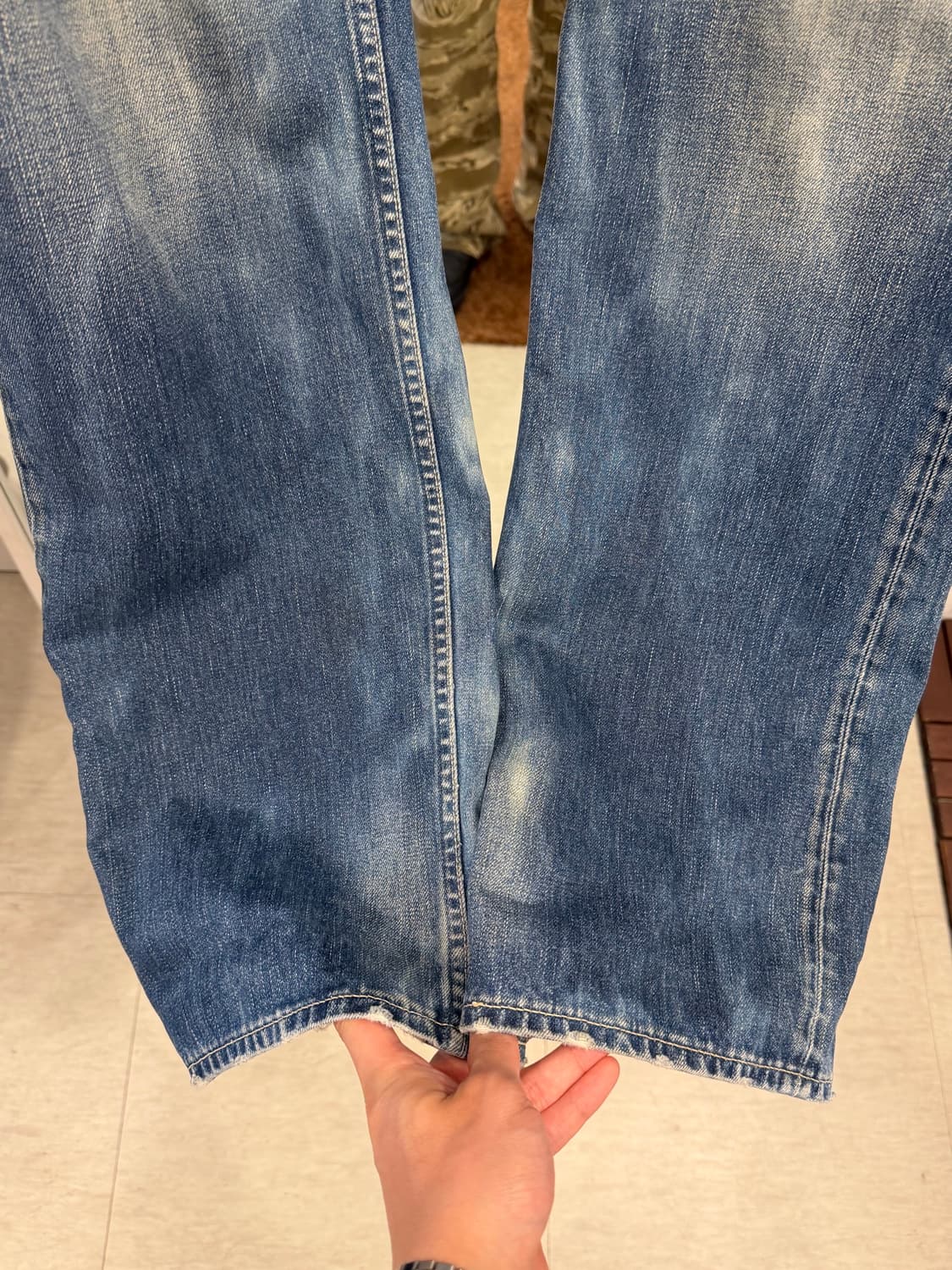 00s Levis 리바이스 502 셀비지 데님 팬츠 (32inch) 상품이미지4