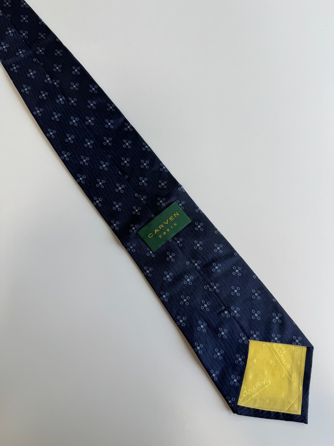 까르뱅 (CARVEN) 실크 넥타이 9.3cm 상품이미지3