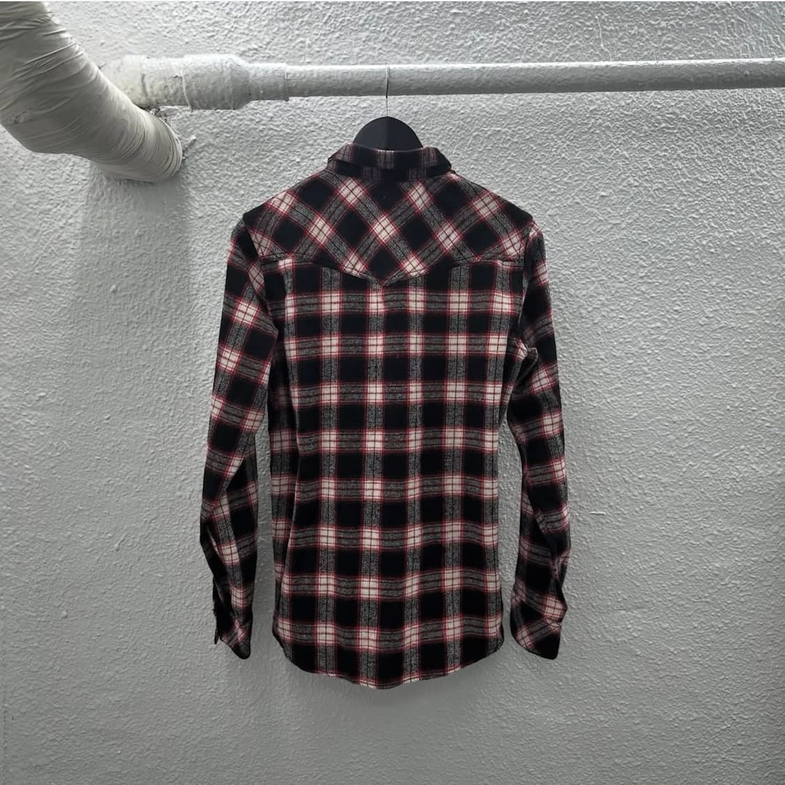 In the attic lettering tartan shirt 상품이미지3