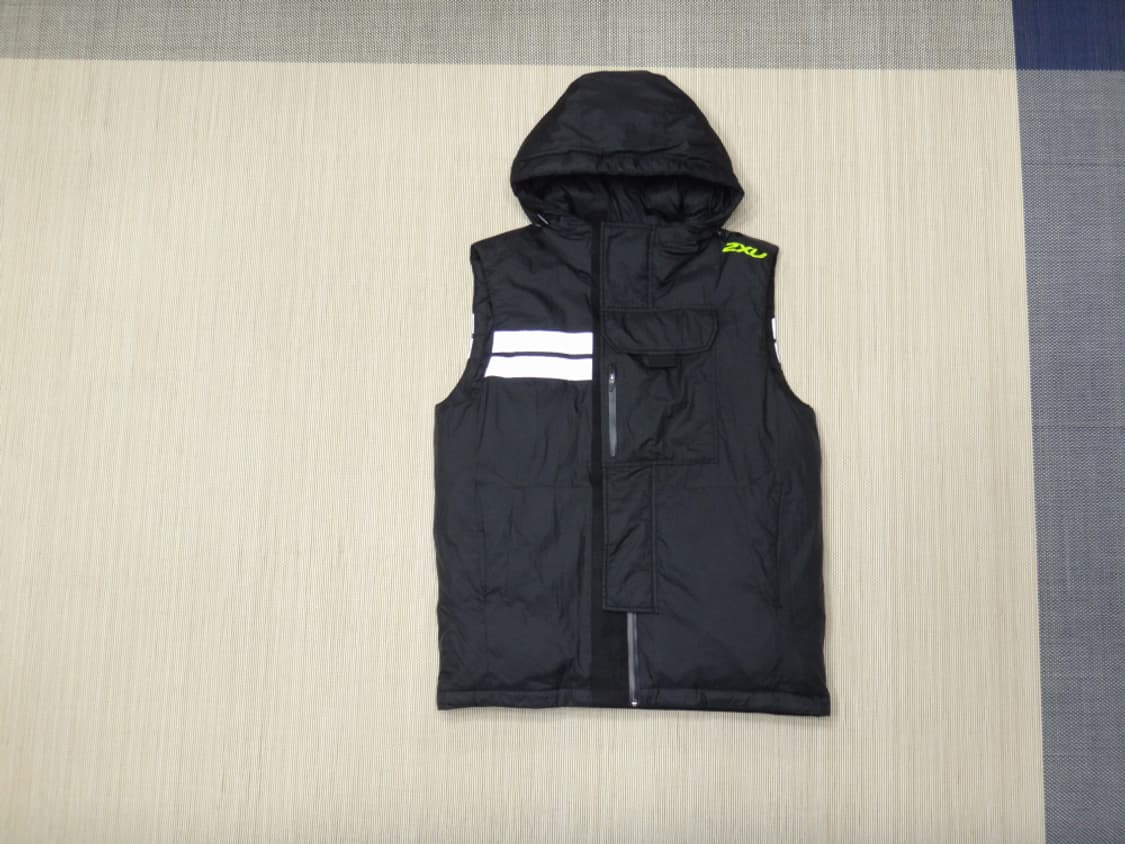 (XL/105) 2XU 남성 타르투 포켓 다운 베스트 블랙 상품이미지1