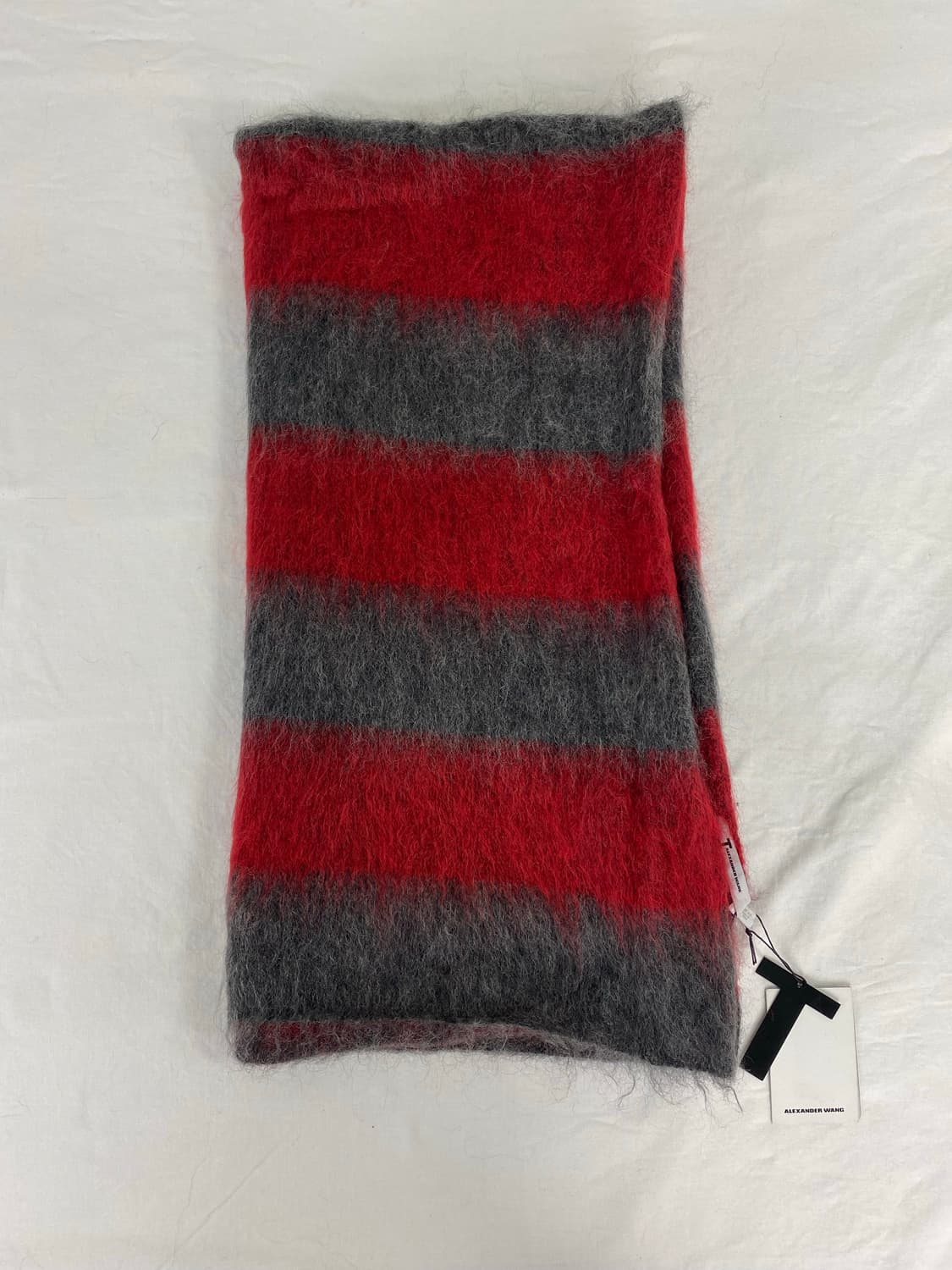 알렉산더왕 모헤어 스트라이프 스카프 목도리 상품이미지1