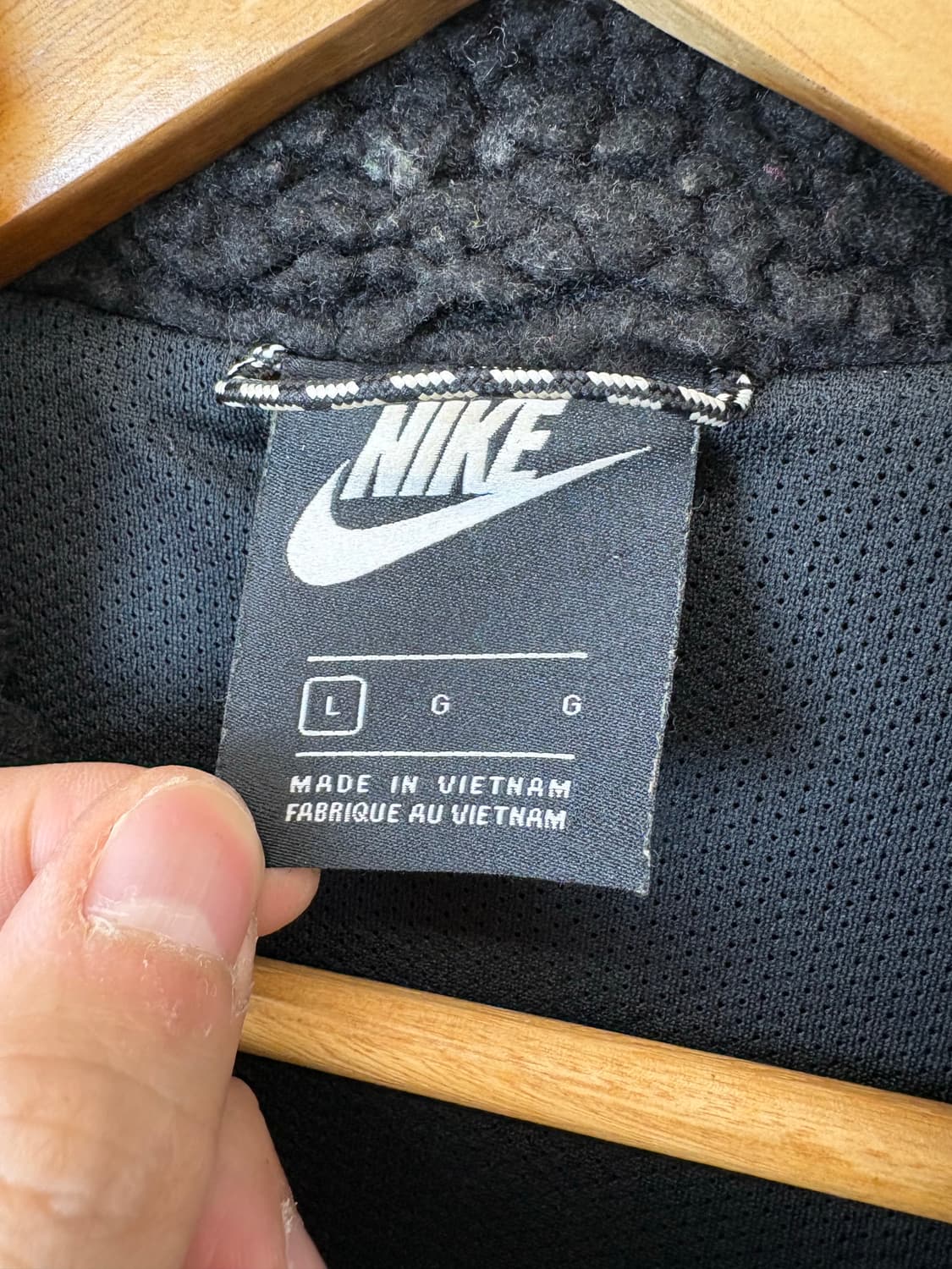 나이키 헤리티지 쉐르파 양털 집업 베스트 상품이미지6