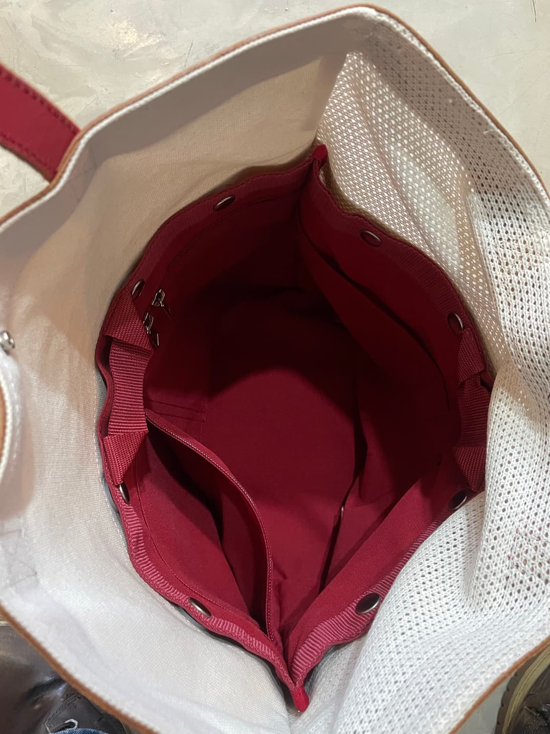 요시다 포터 토트백 레드  상품이미지6