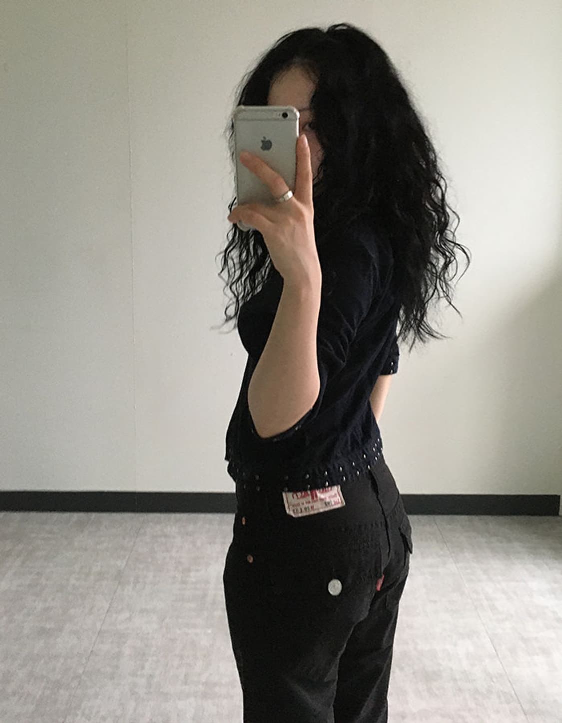 levi’s) straight jeans black 상품이미지7