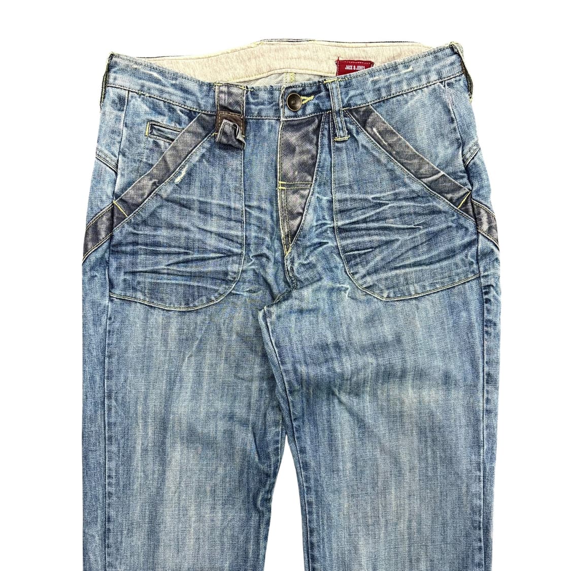 (32) 잭 엔 존스 디테일 워싱 데님 팬츠 made in DANMARK 상품이미지3