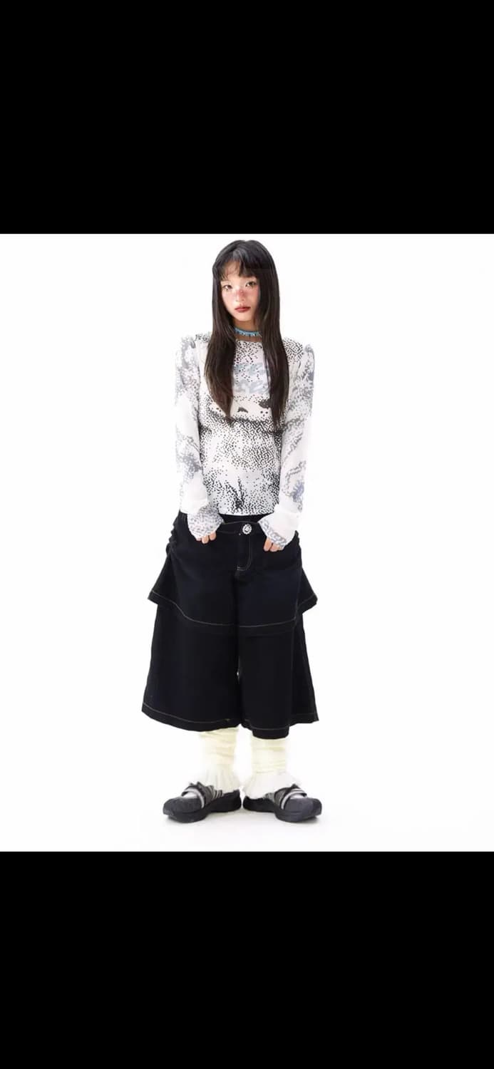 Sillysis store 티셔츠 도트 상품이미지2