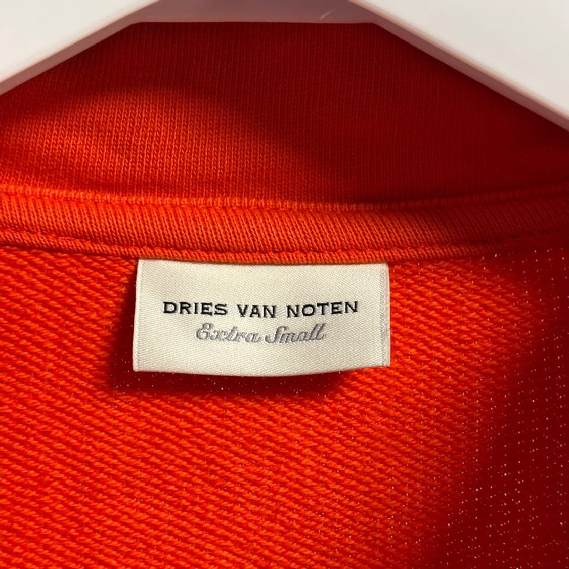 XS) 드리스 반 노튼 하프 집 스웻셔츠 상품이미지4