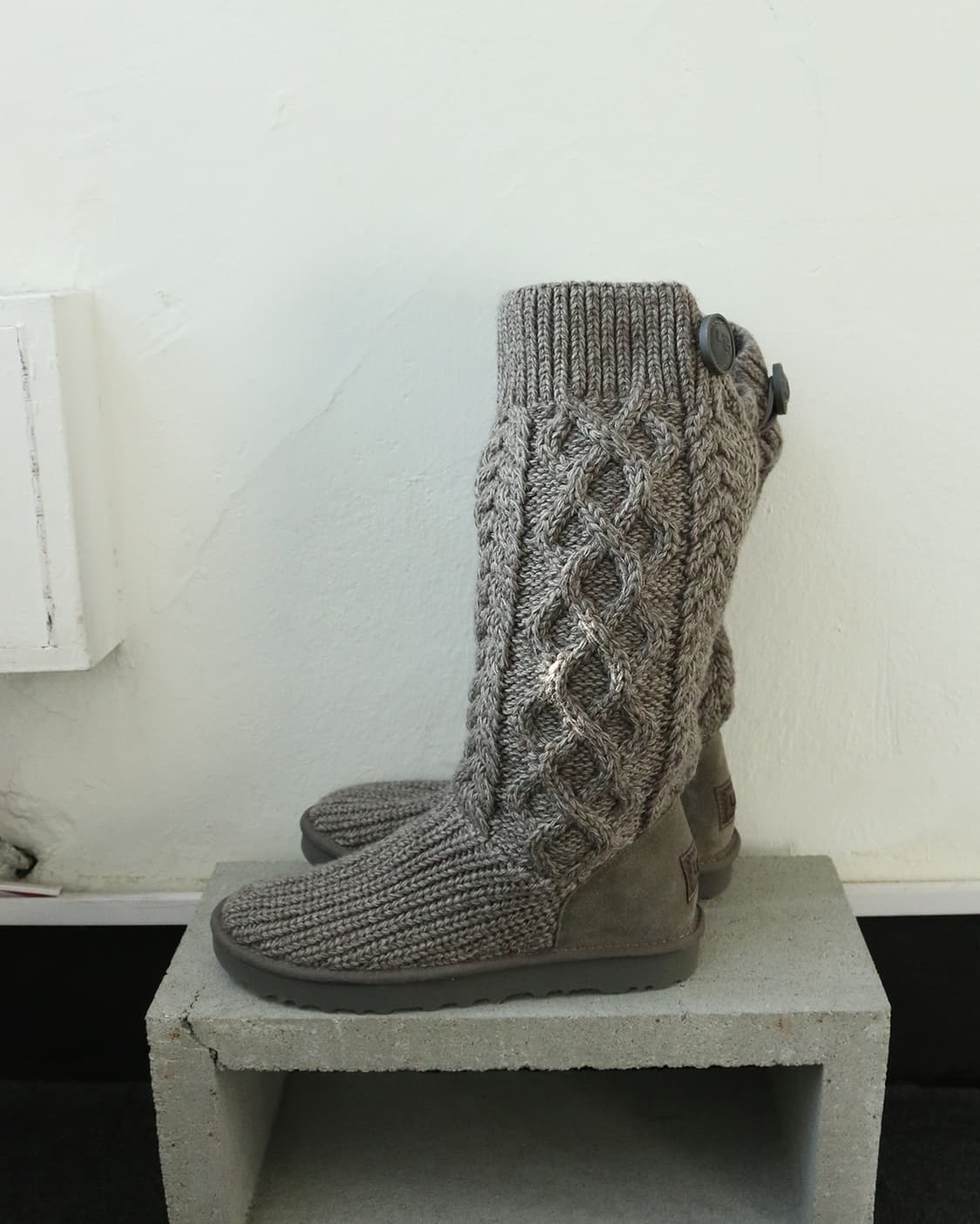 어그 케이블 니트 부츠  상품이미지4
