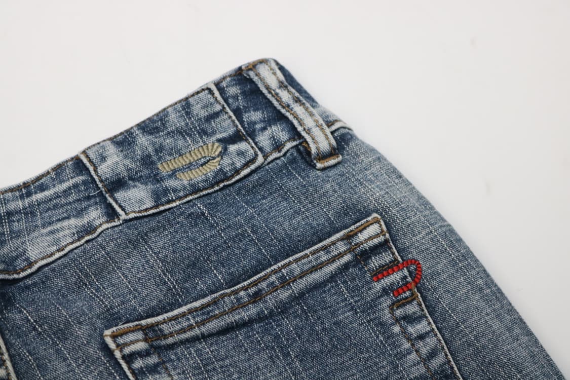 디젤 빈티지 워싱 슬림 부츠컷 데님 팬츠 상품이미지8